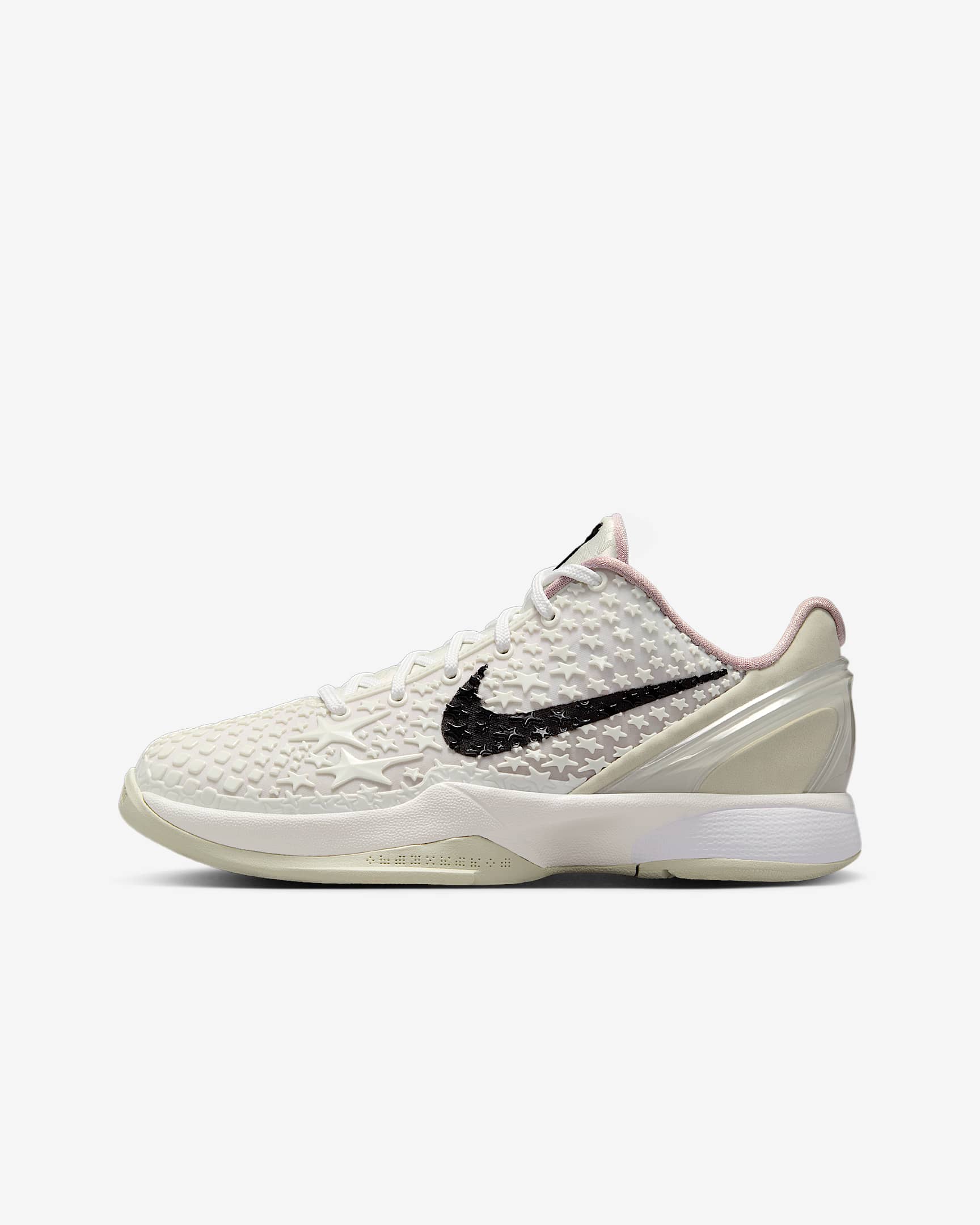 Kobe VI 科比大童篮球鞋 - 帆白/浅骨色/白色/黑