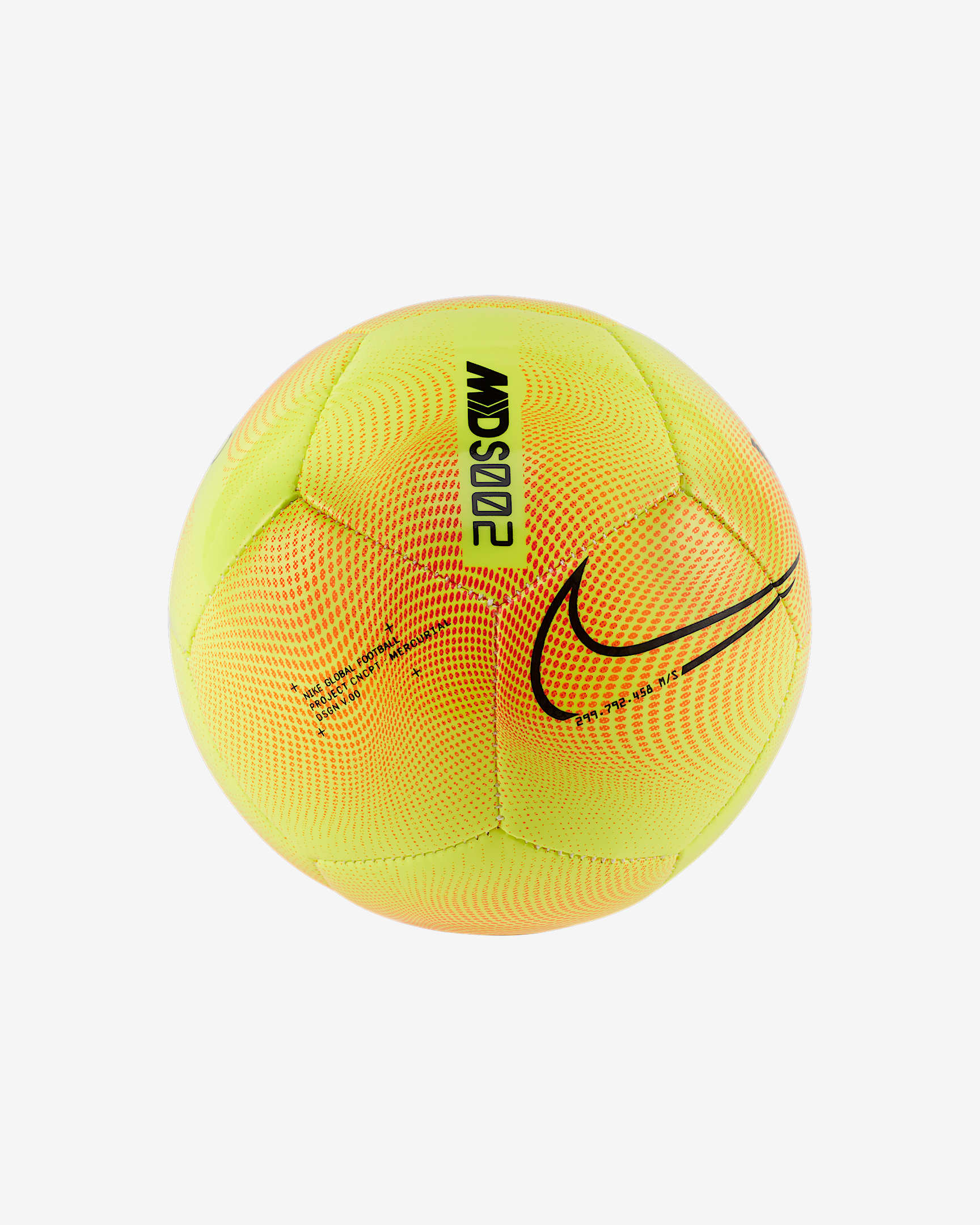 Nike Skills CR7 耐克C罗系列足球 - 亮眼柠檬黄/荷兰橙/黑