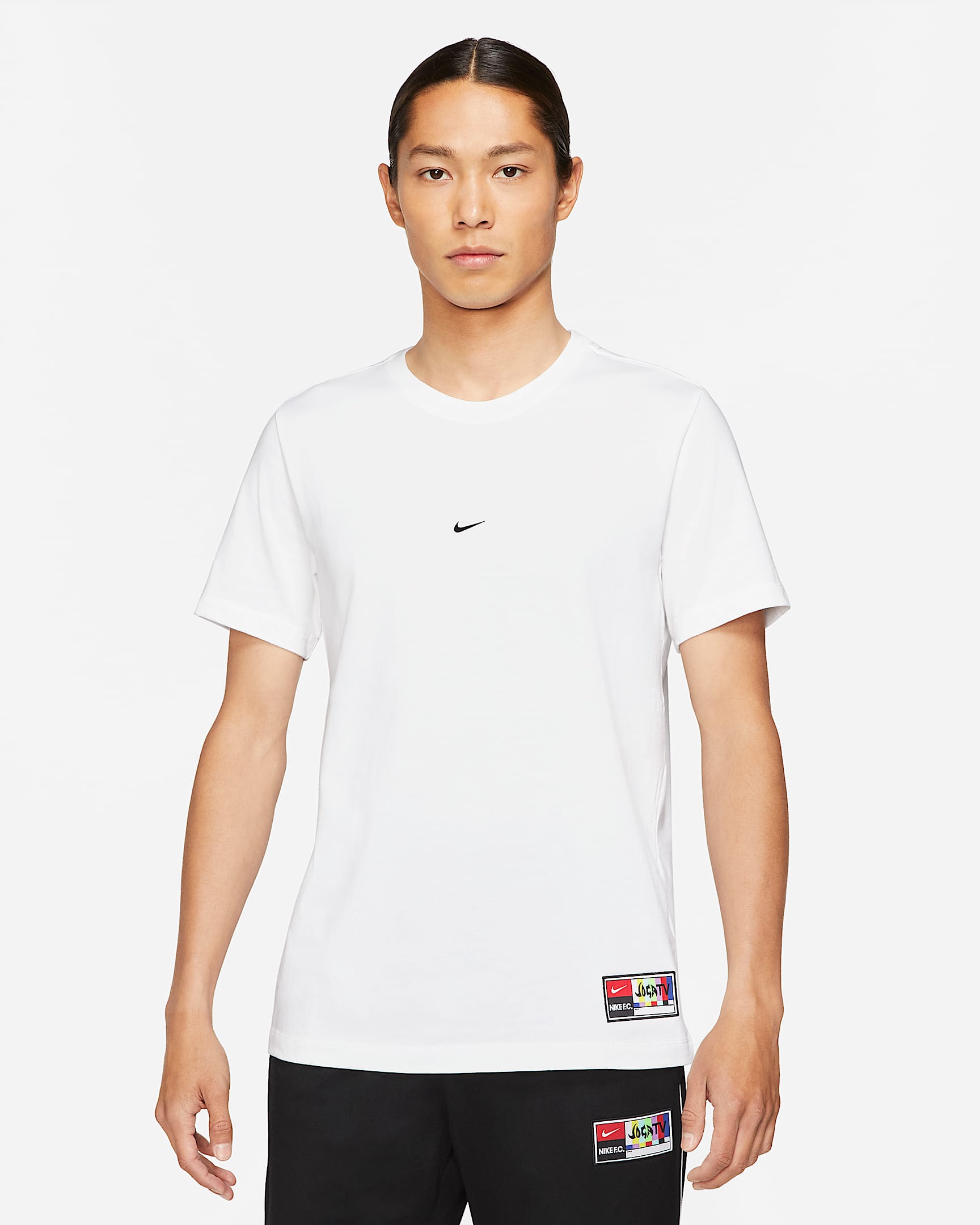 Nike F.C. 男子足球T恤 - 白色