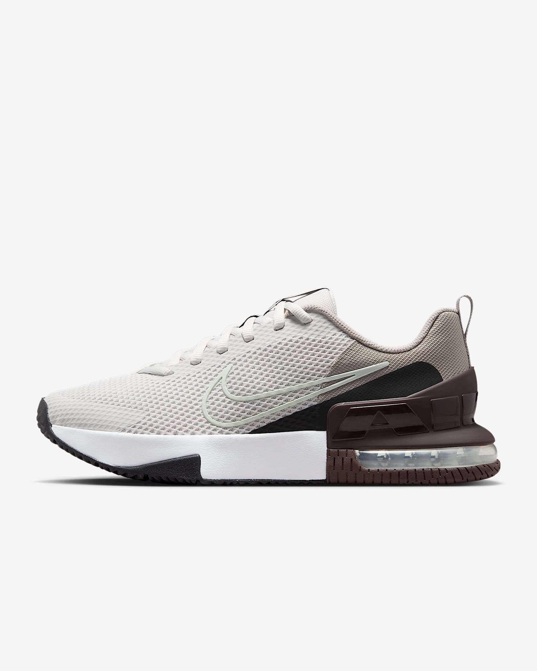 Nike Air Max Alpha Trainer 6 男子训练鞋 - 浅银灰/大学灰/黑/微绿