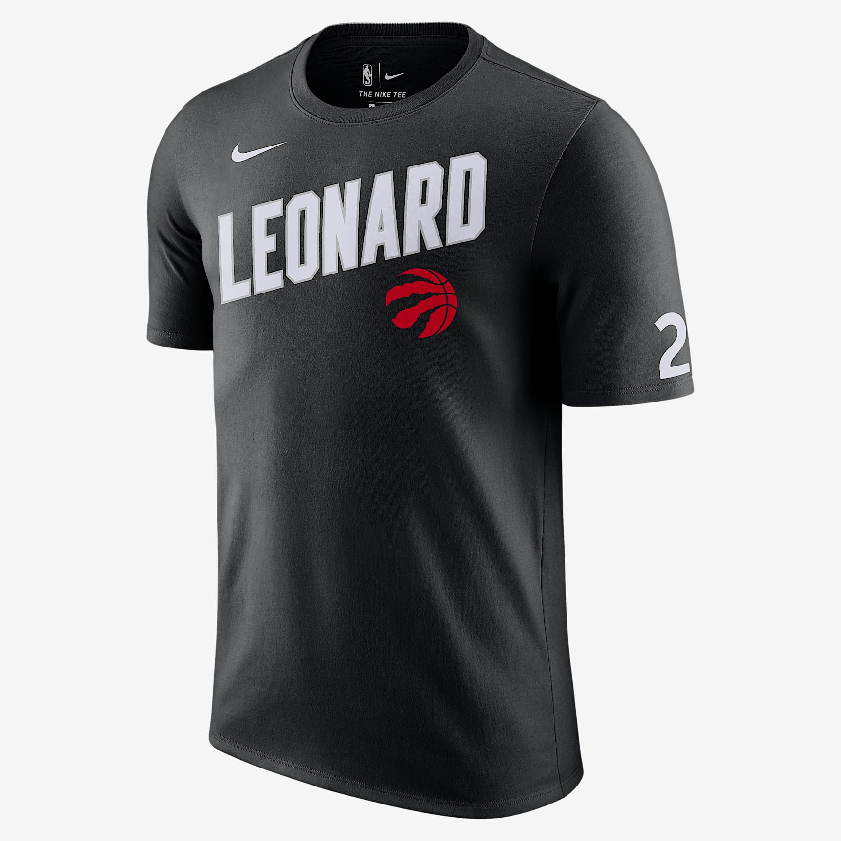 多伦多猛龙队 Nike Dri-FIT 男子 NBA T恤 - 黑