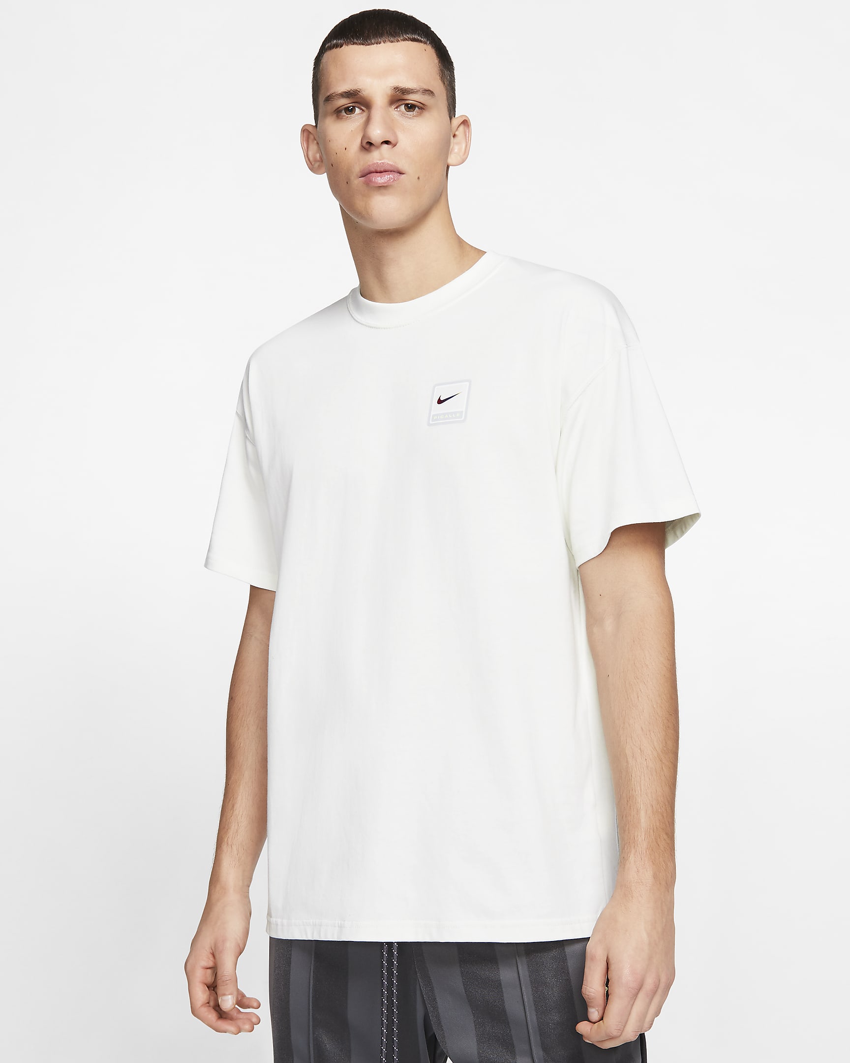 Nike x Pigalle 男子T恤 - 山峰白/微黄绿