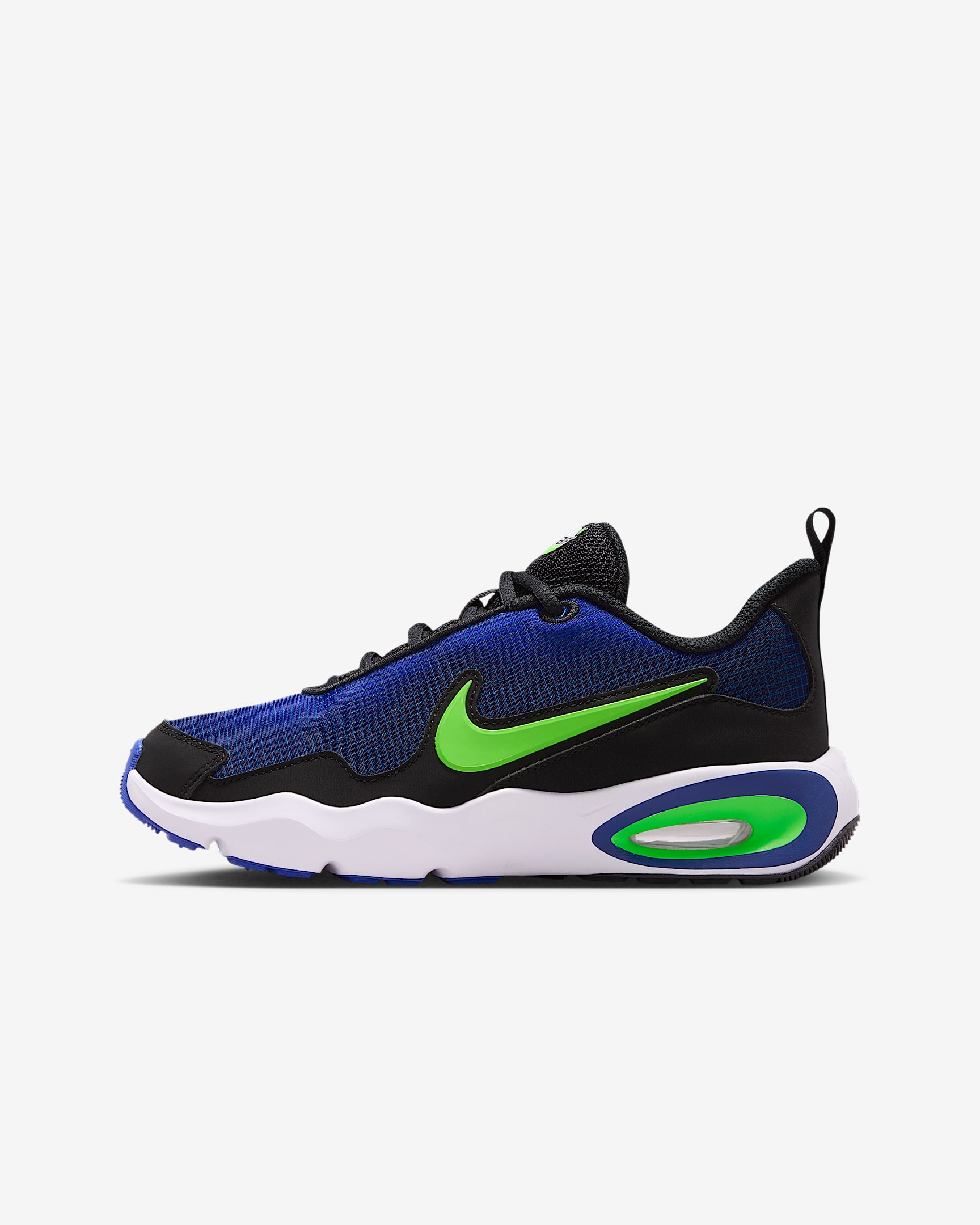 Nike Air Max Nova 大童运动鞋 - 赛车蓝/黑/白色/冲击绿