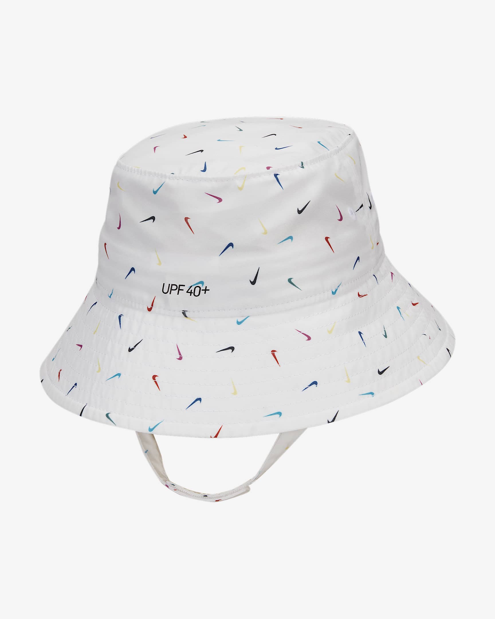 Nike UPF 40+ Futura 婴童防晒渔夫运动帽 - 白色/黑