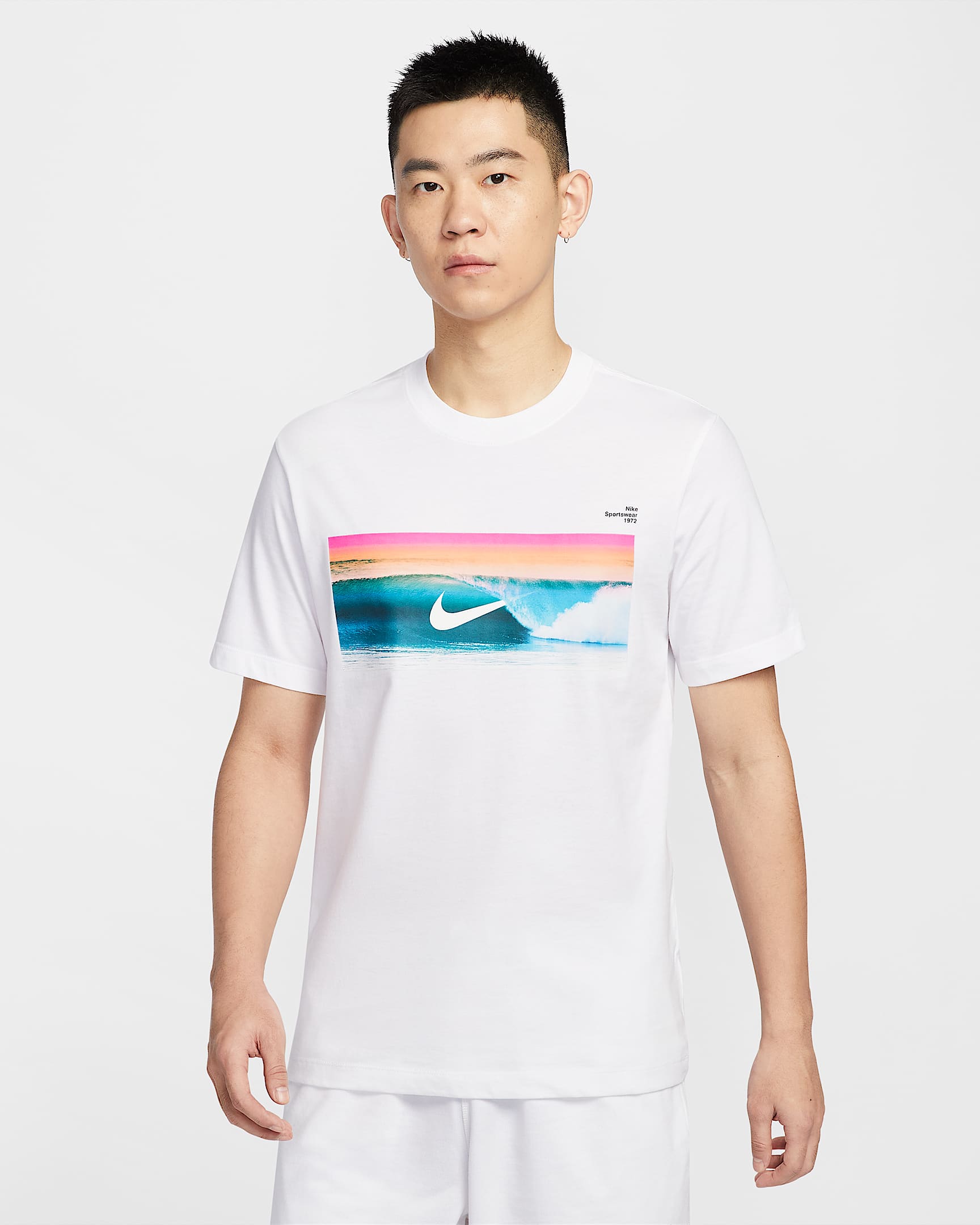 Nike Sportswear 男子T恤 - 白色