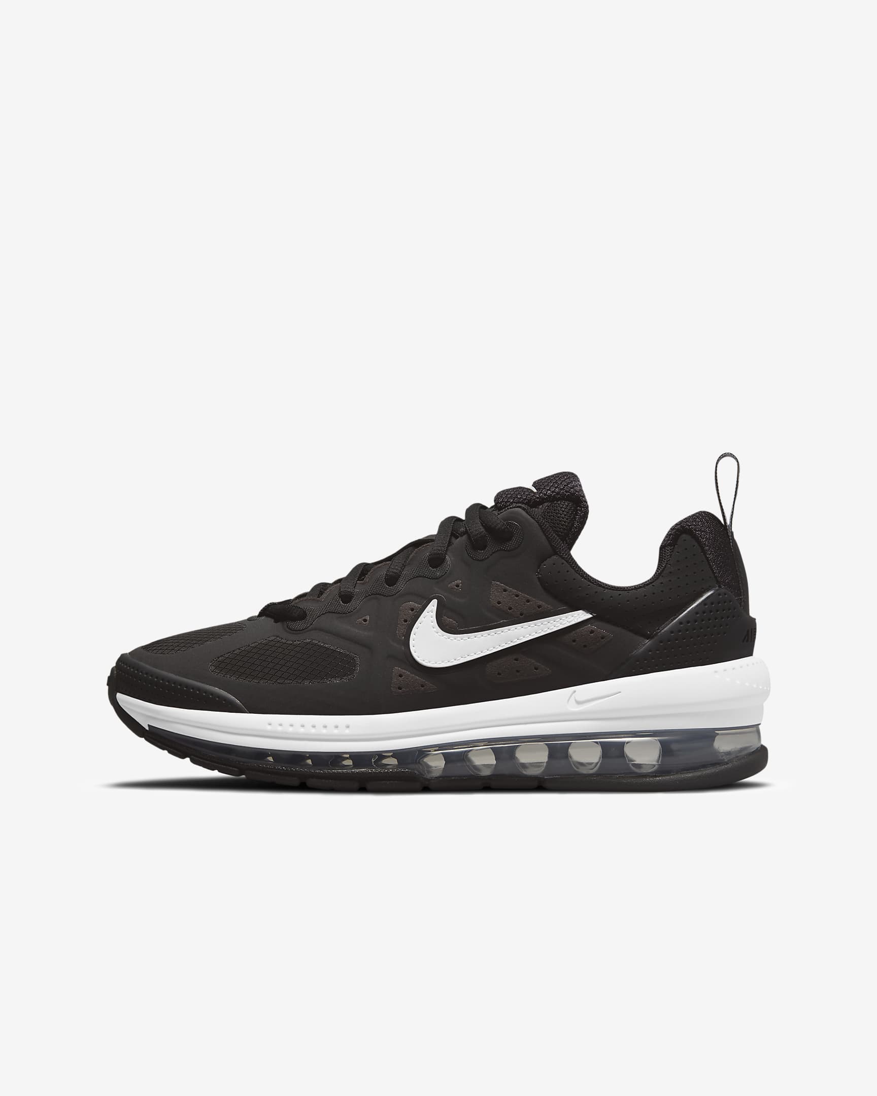 Nike Air Max Genome (GS) 大童运动童鞋 - 黑/煤黑/白色