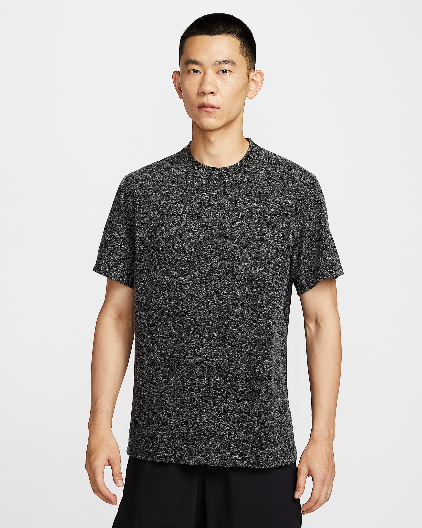 Nike Primary Dri-FIT 男子速干运动上衣 - 黑/黑