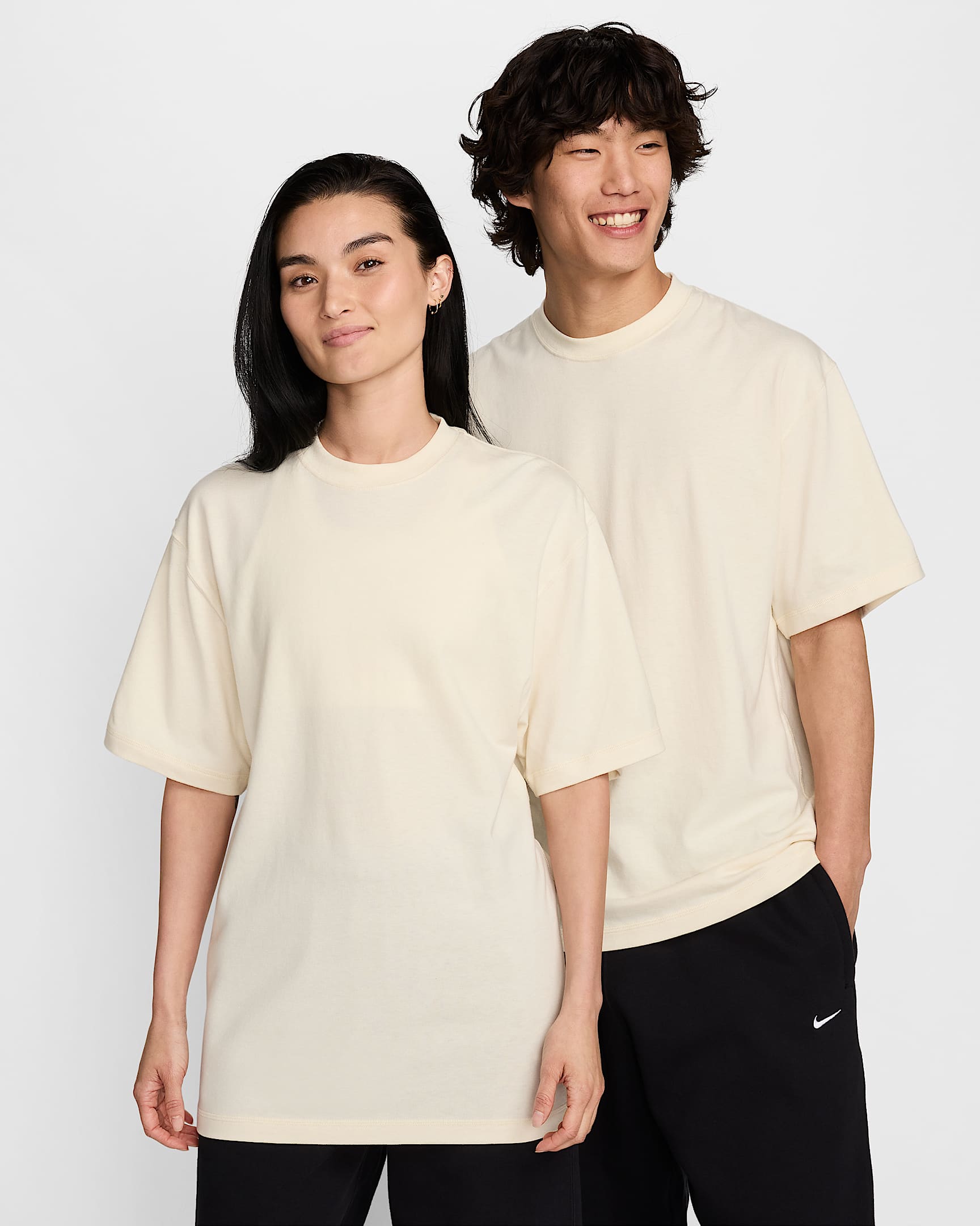 Nike Wool Classics 男/女短袖T恤 - 纯色