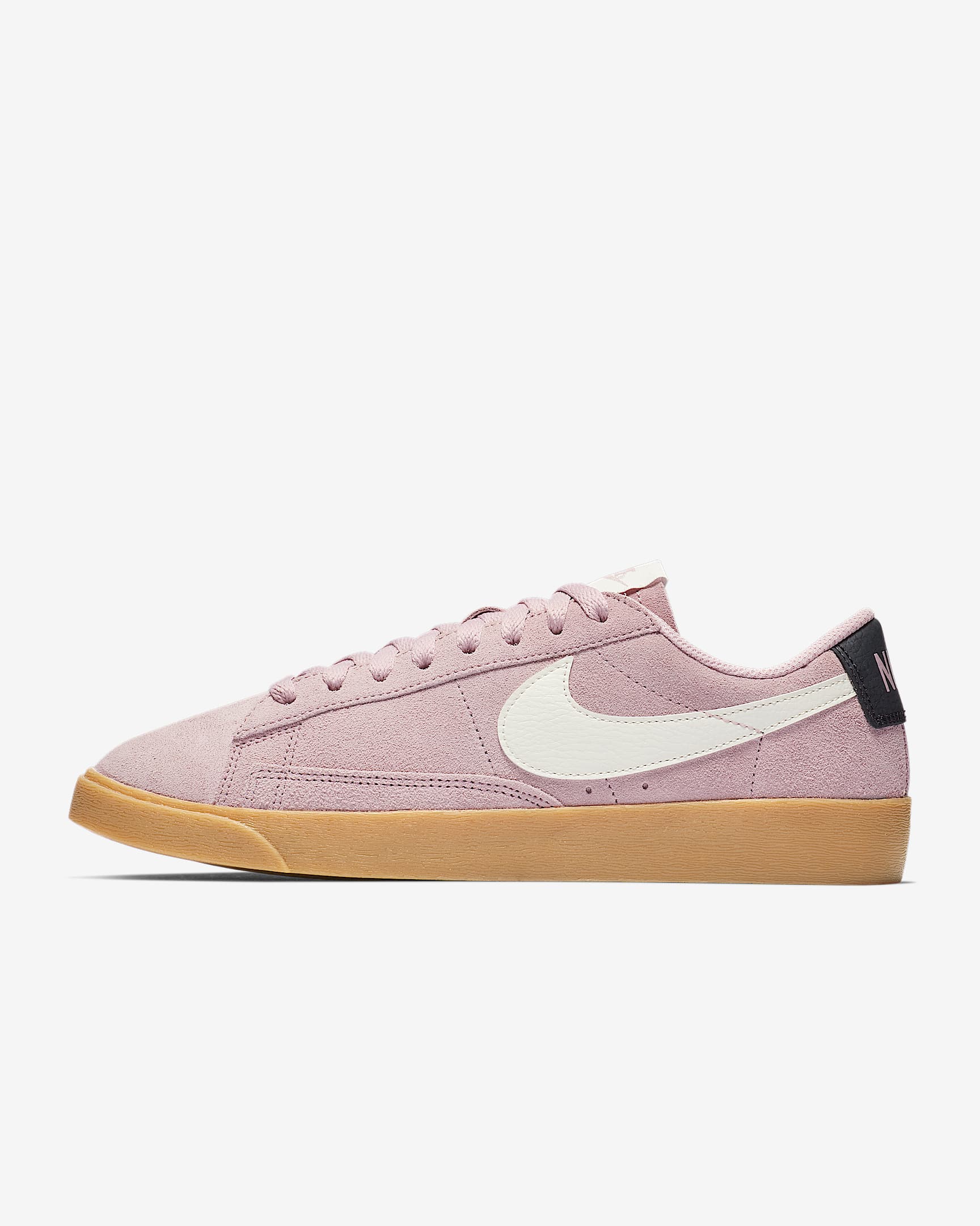 Nike Blazer Low SD 女子运动鞋 - 粉紫红/油灰/橡皮浅褐/帆白