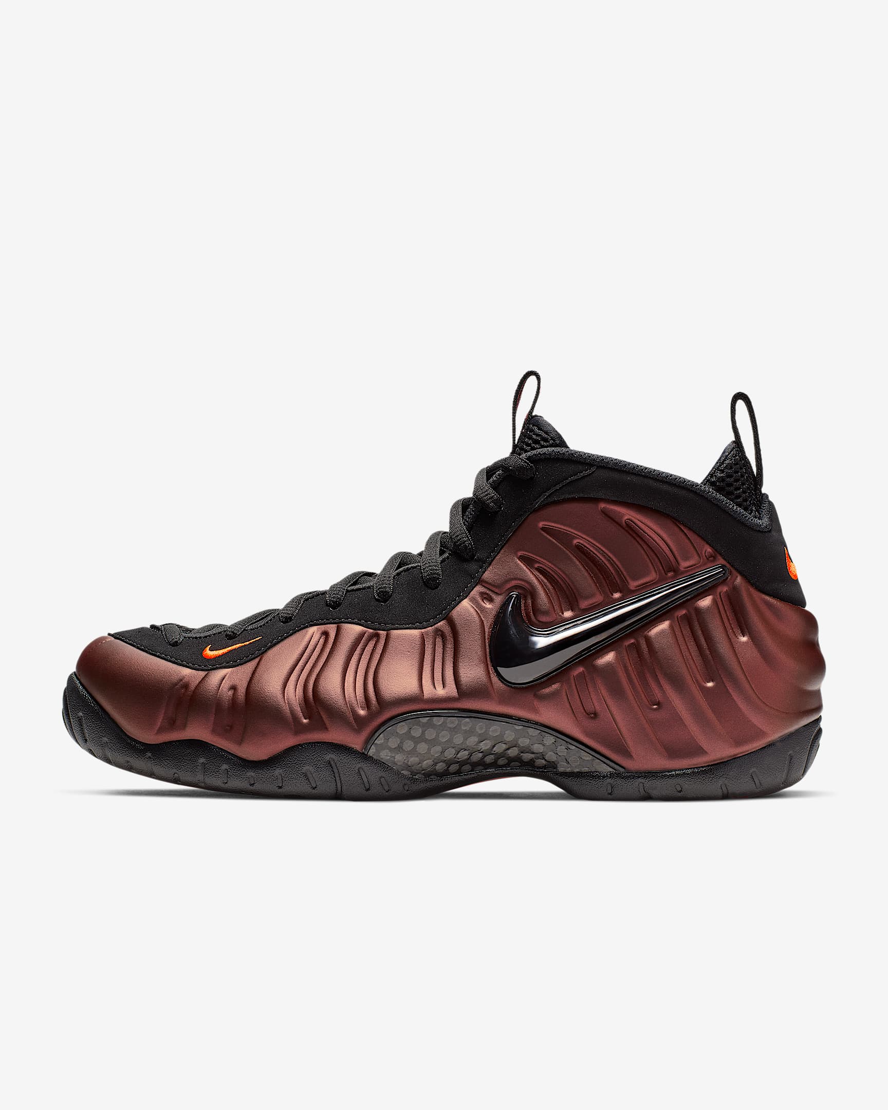 Nike Air Foamposite Pro 男子运动鞋 - 橙红/黑