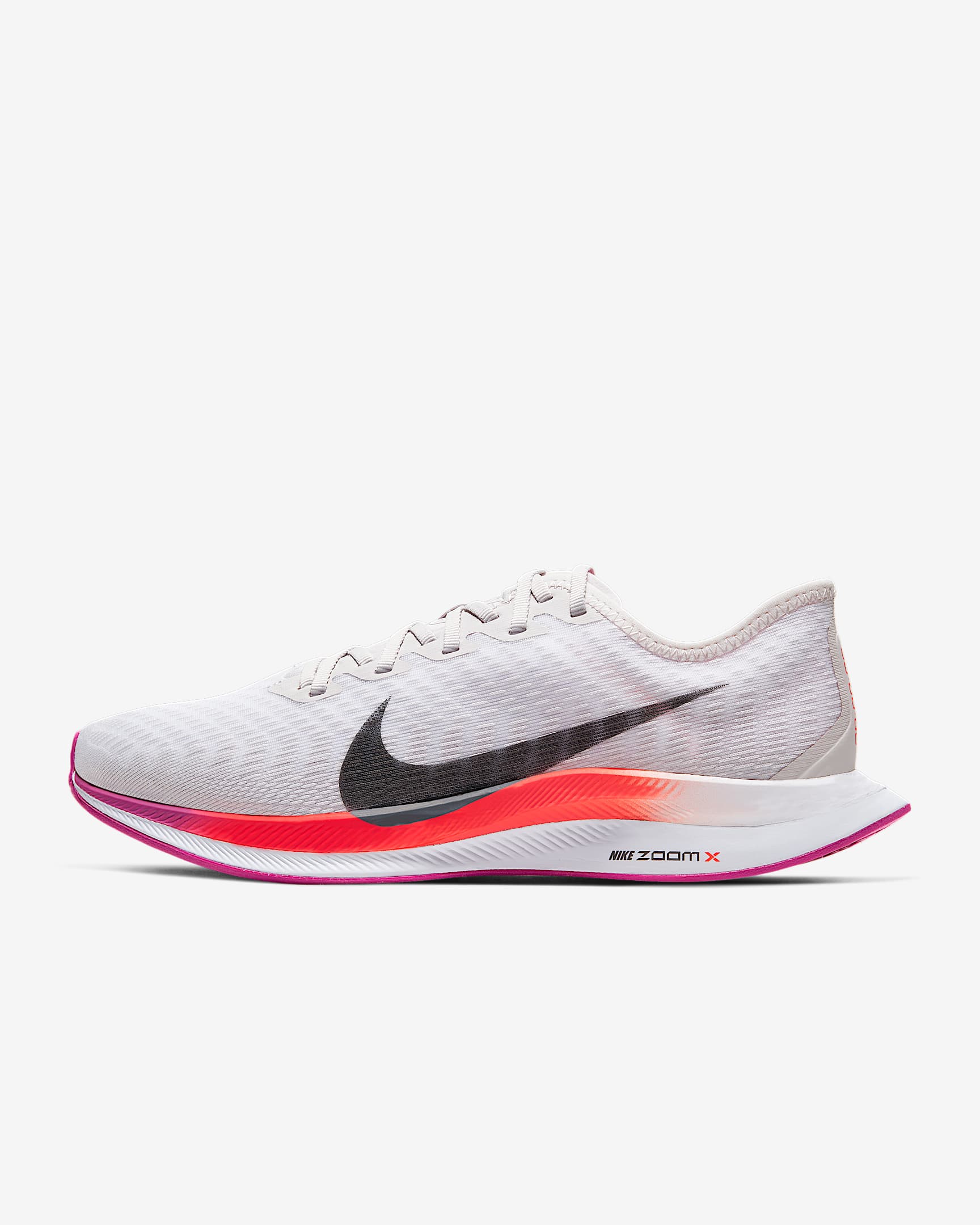 Nike Zoom Pegasus Turbo 2 女子跑步鞋 - 苍野灰/白色/火焰粉/烟灰