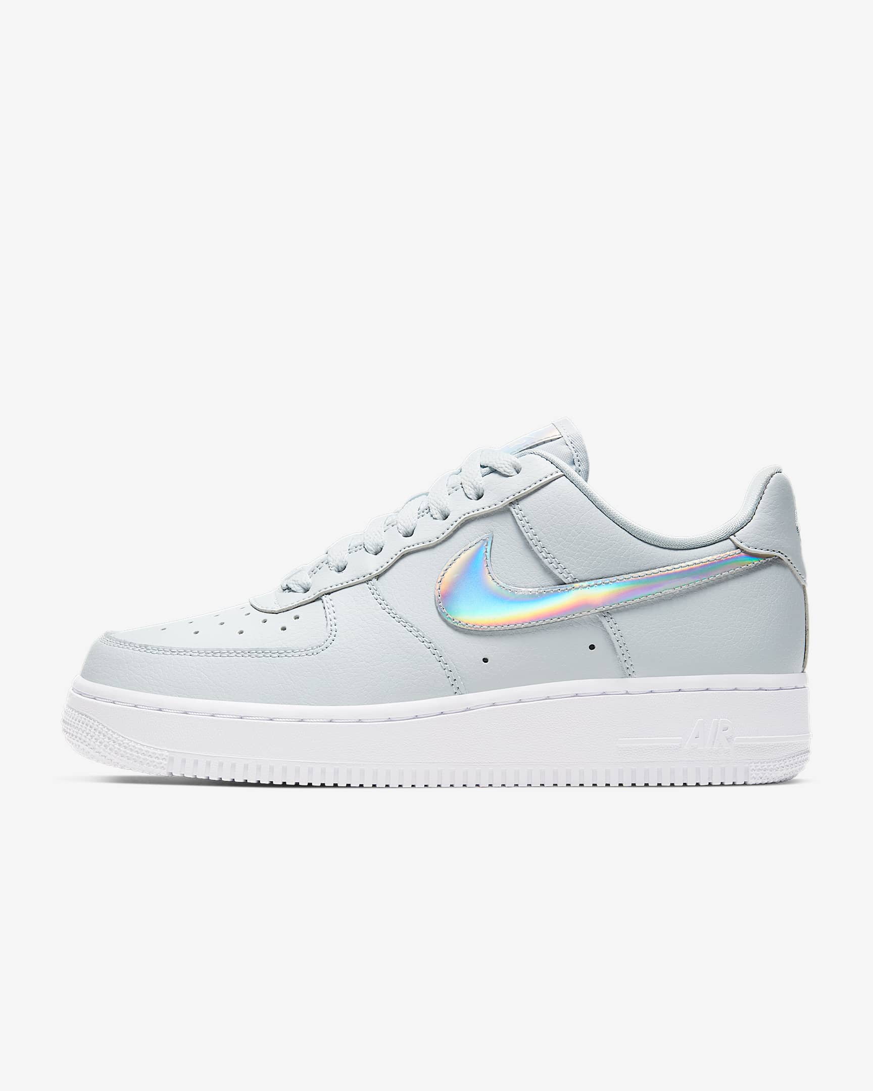 Nike Air Force 1 '07 ESS 女子运动鞋 - 浅蓝灰/白色/浅蓝灰