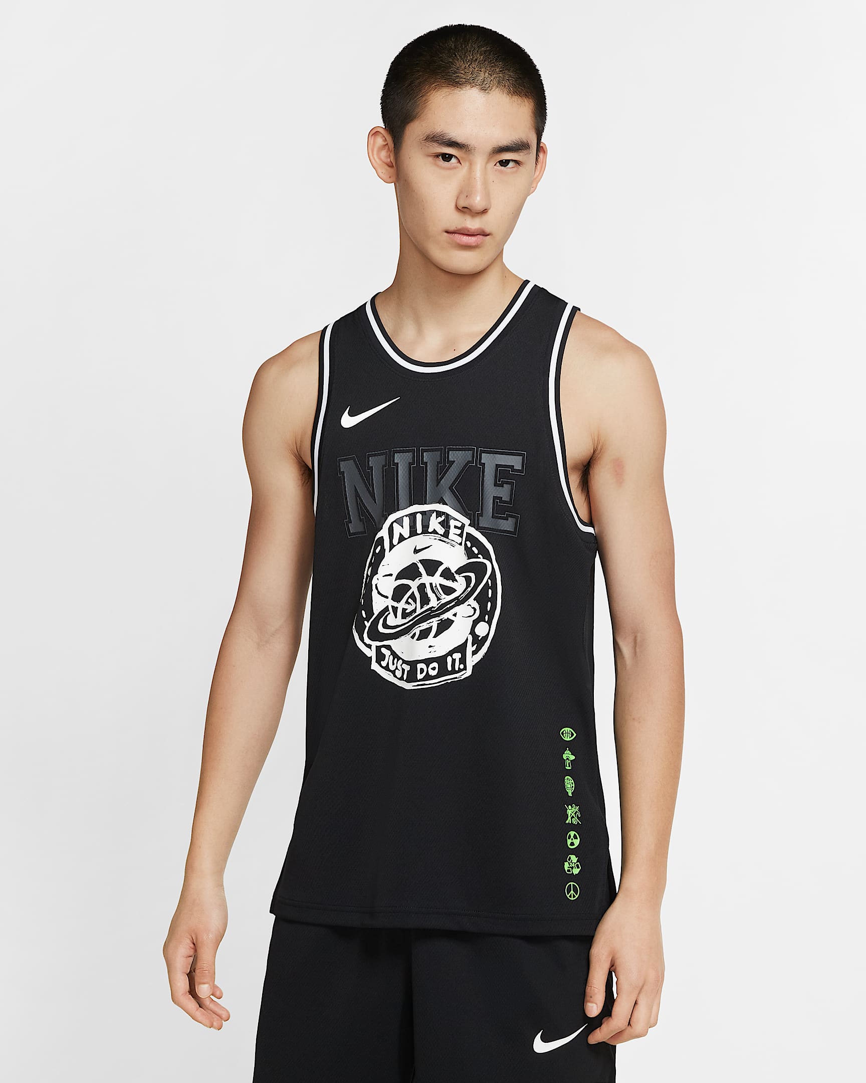 Nike DNA Summer Hoops 男子篮球背心 - 黑
