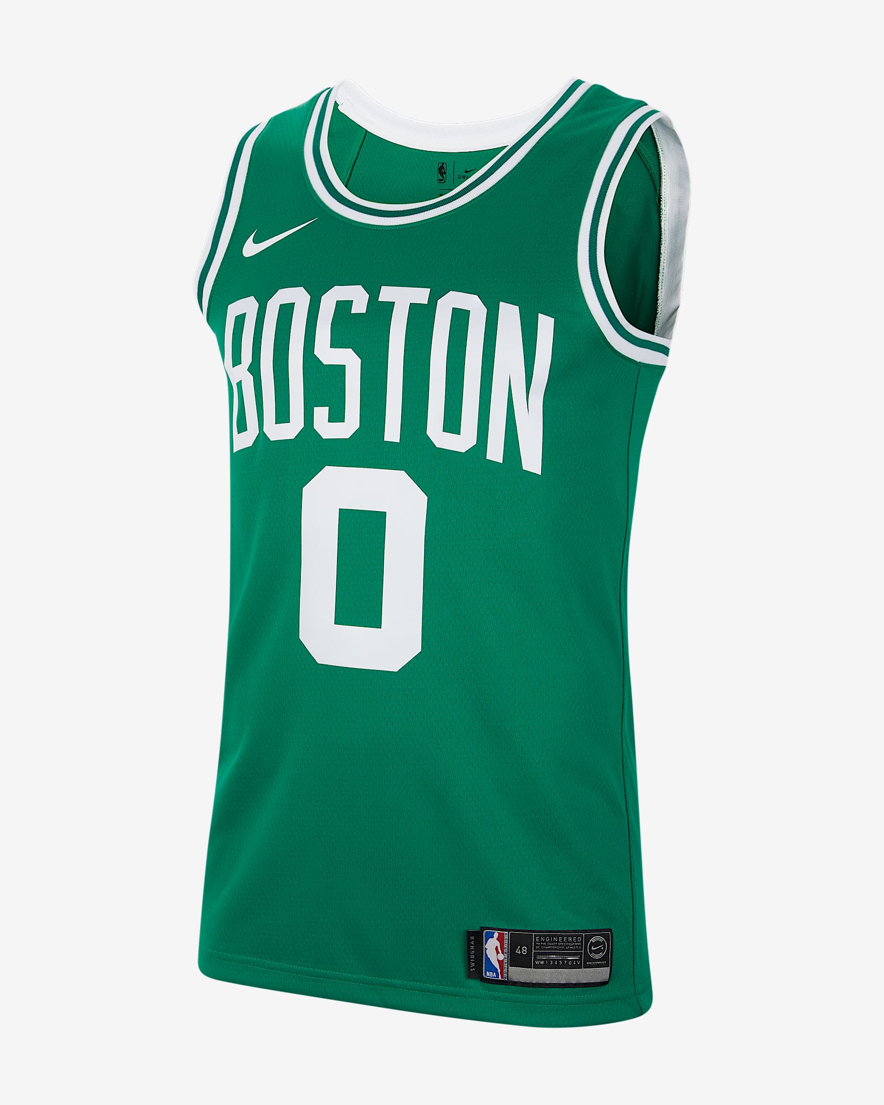 波士顿凯尔特人队 (Jayson Tatum) Icon Edition Nike NBA Jersey 男子球衣 - 苜蓿绿