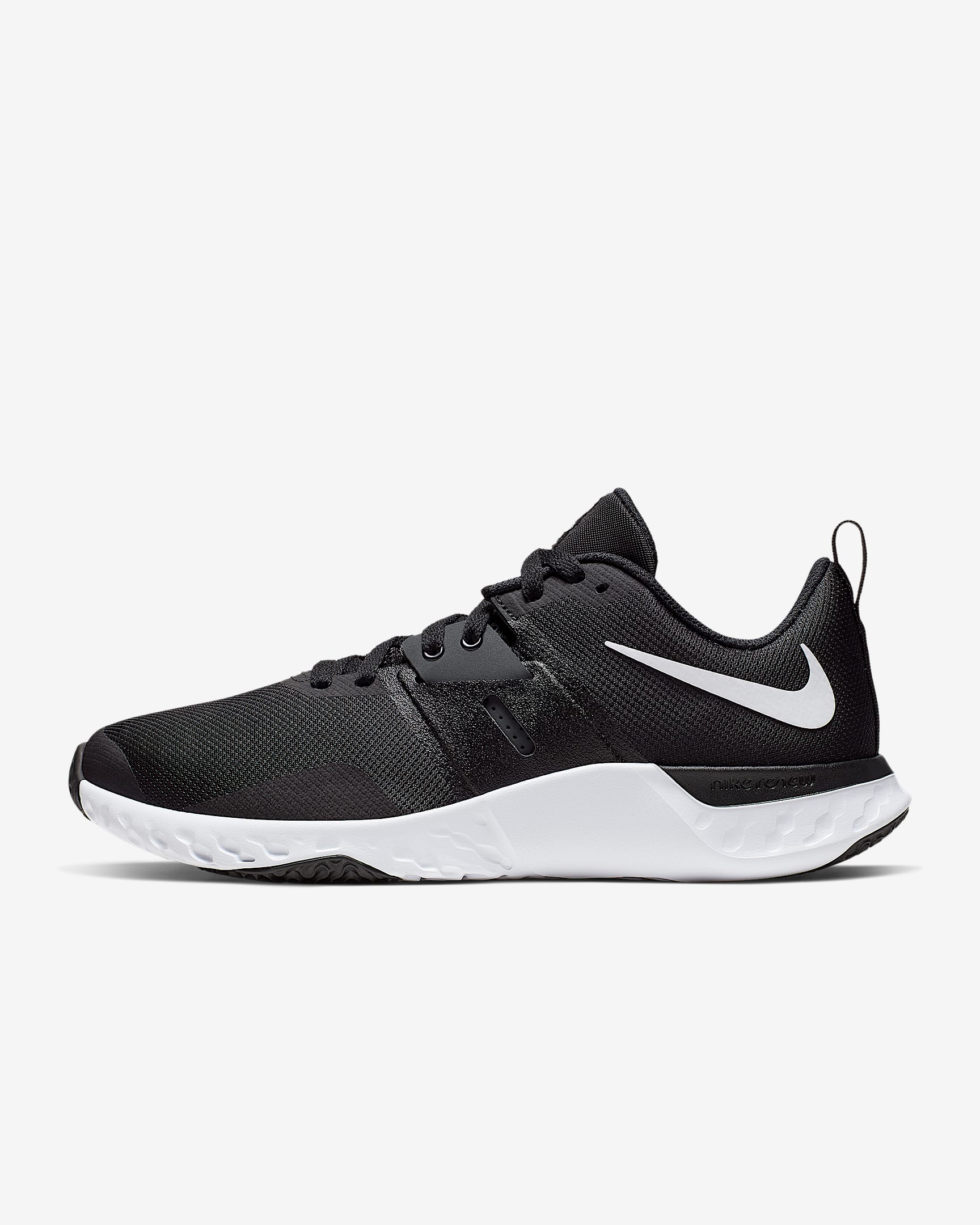 Nike Renew Retaliation TR 男子训练鞋 - 黑/煤黑/白色