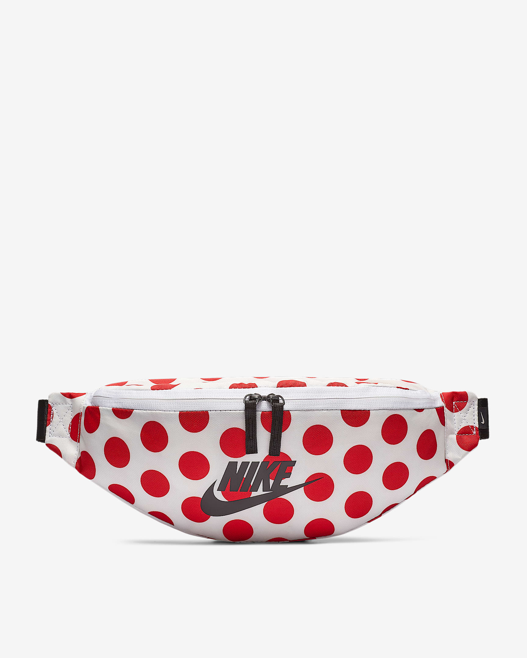 Nike Sportswear Heritage 腰包 - 白色/黑/黑