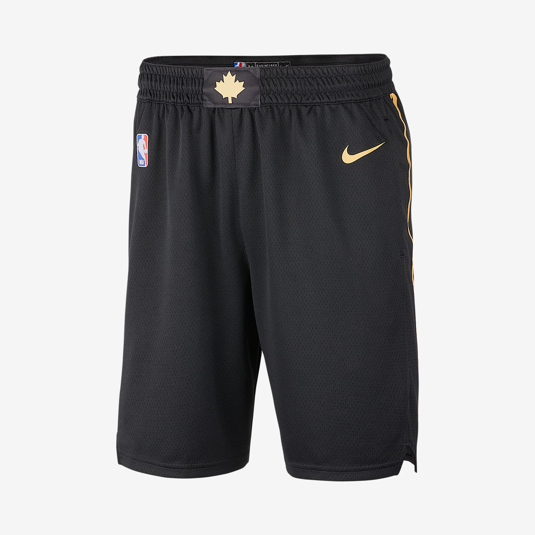 多伦多猛龙队 City Edition Nike NBA Swingman 男子短裤 - 黑