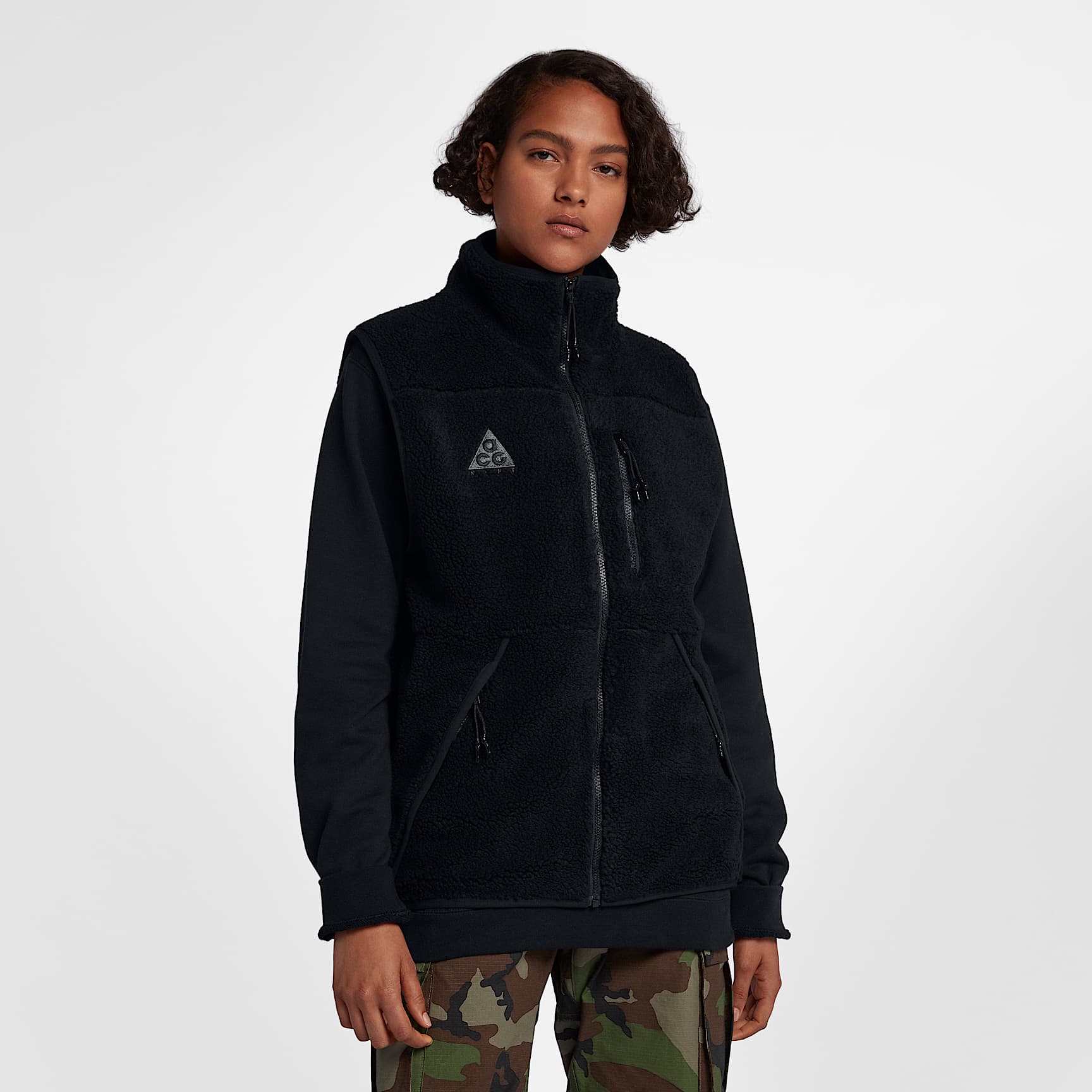 Nike ACG 男子马甲 - 黑/黑/黑
