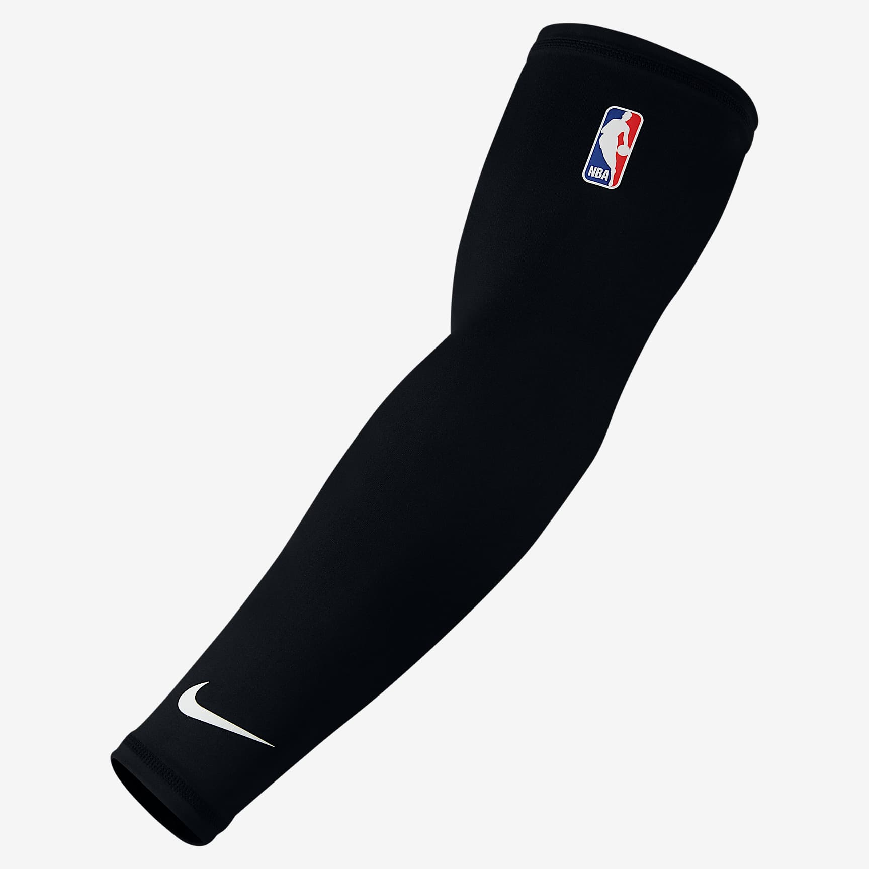 Nike NBA 篮球护臂(1 只) - 黑/白色