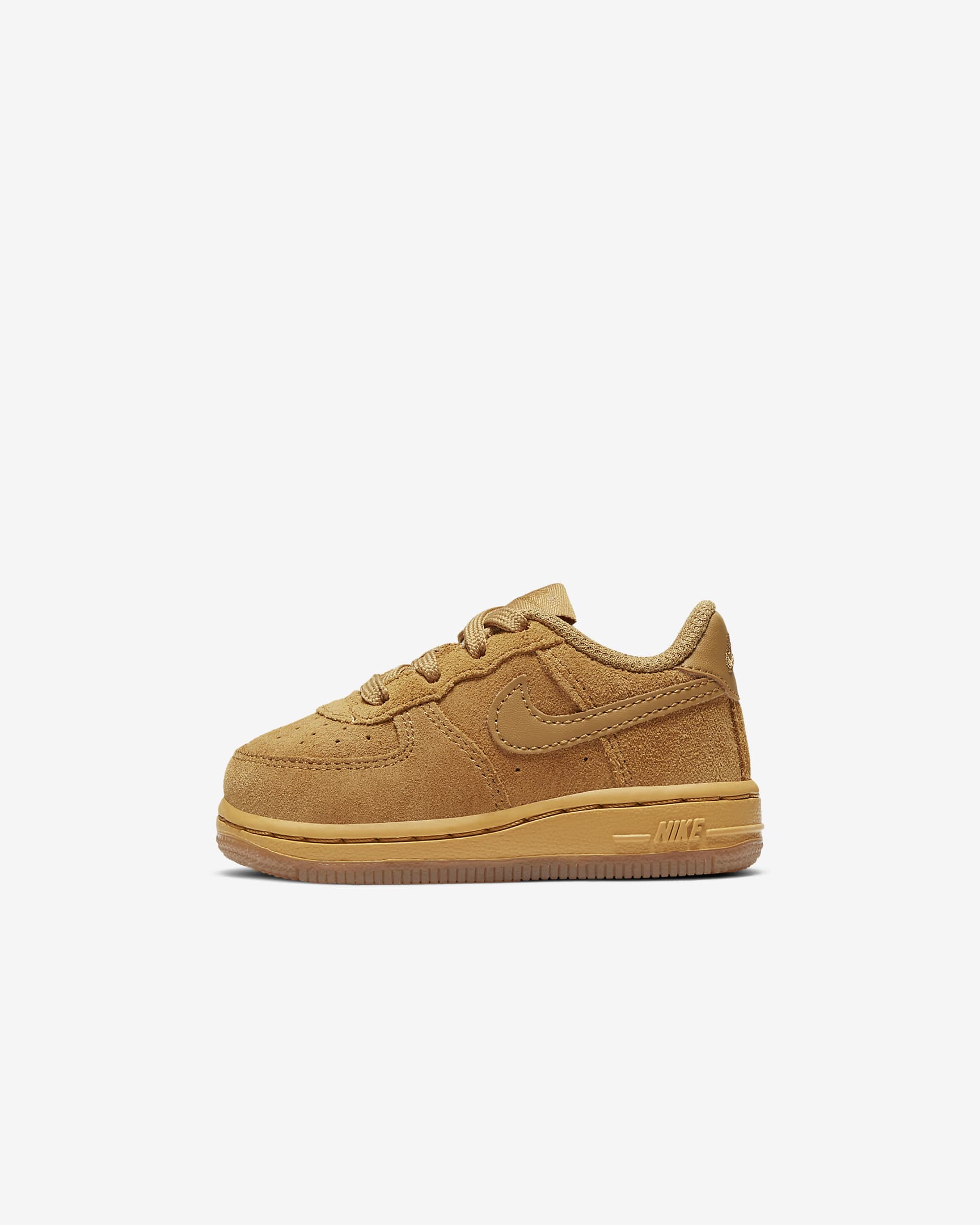 Nike Force 1 LV8 3 (TD) 婴童运动童鞋 - 麦黄/橡皮浅褐/麦黄