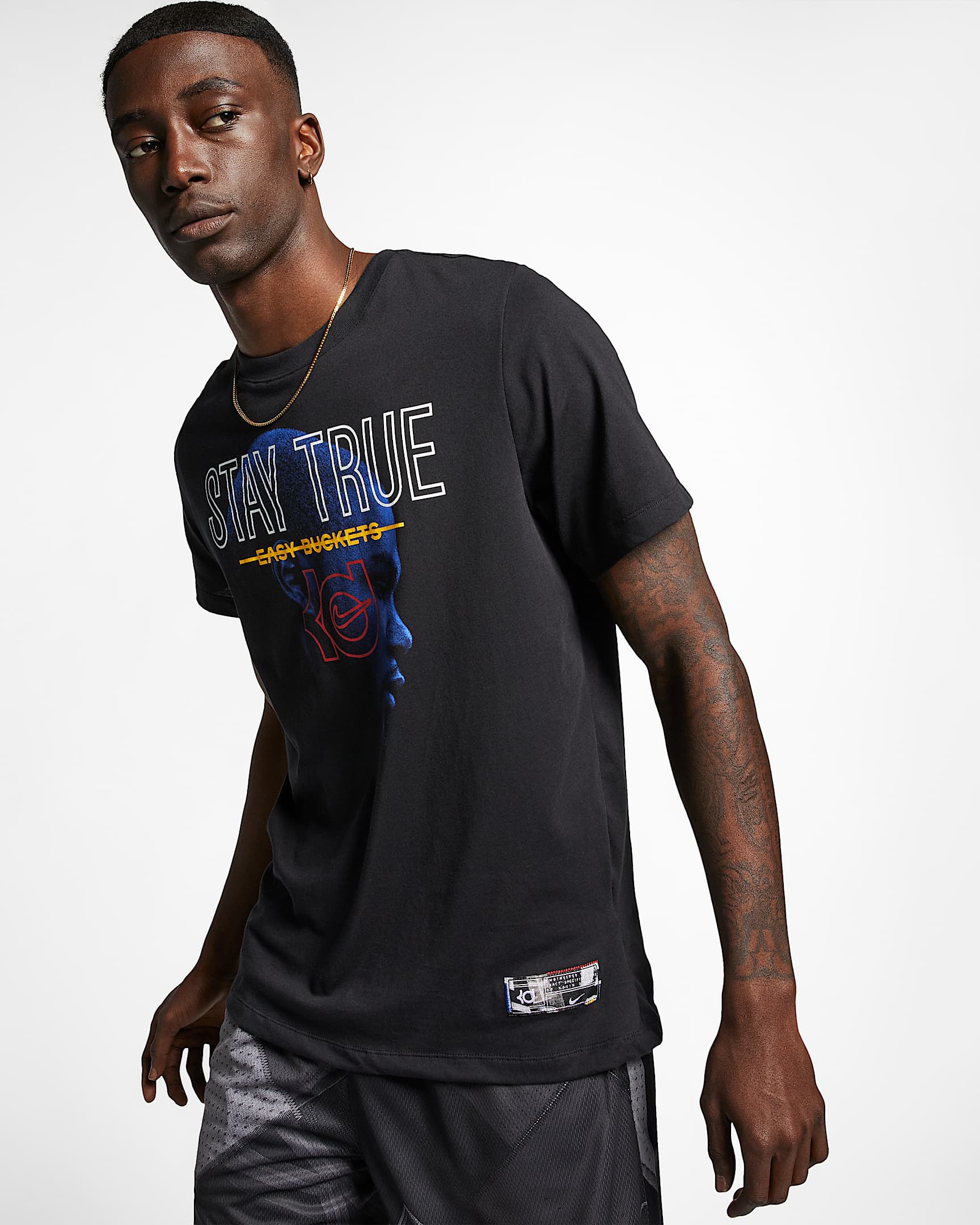 KD Nike Dri-FIT 男子篮球T恤 - 黑