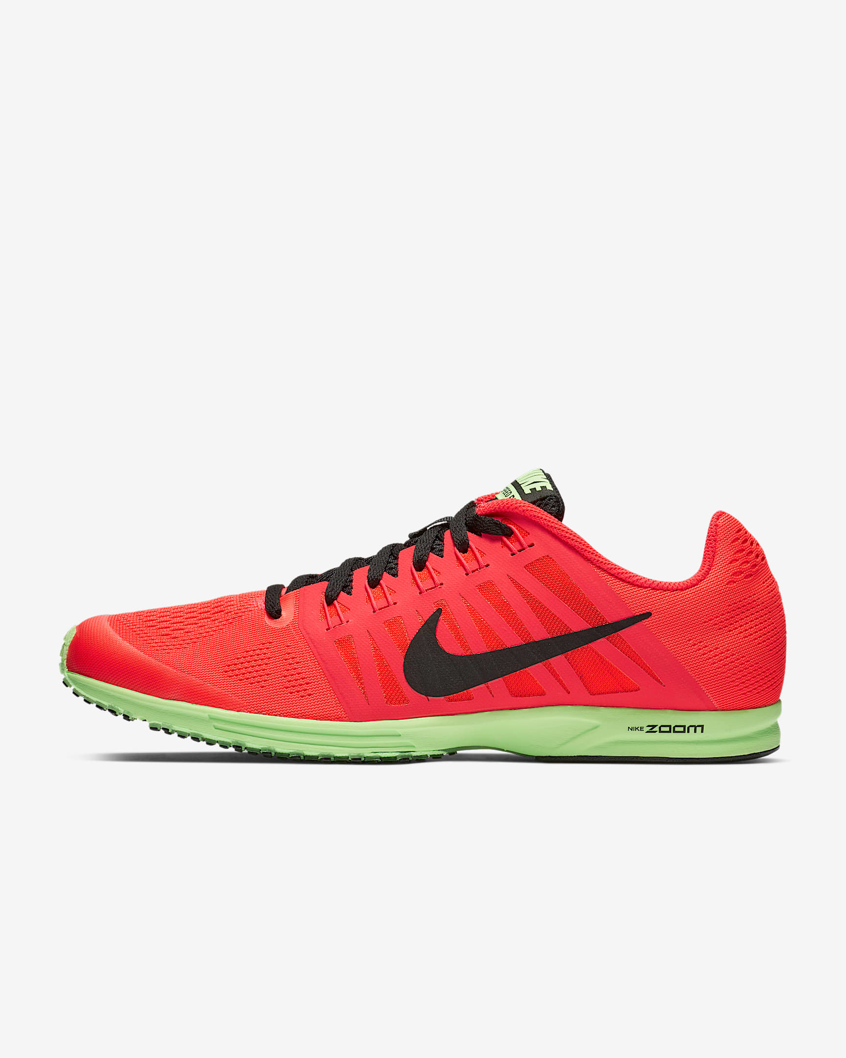 Nike Air Zoom Speed Racer 6 男/女跑步鞋 - 轨道红/闪电深红/爆炸绿黄/黑