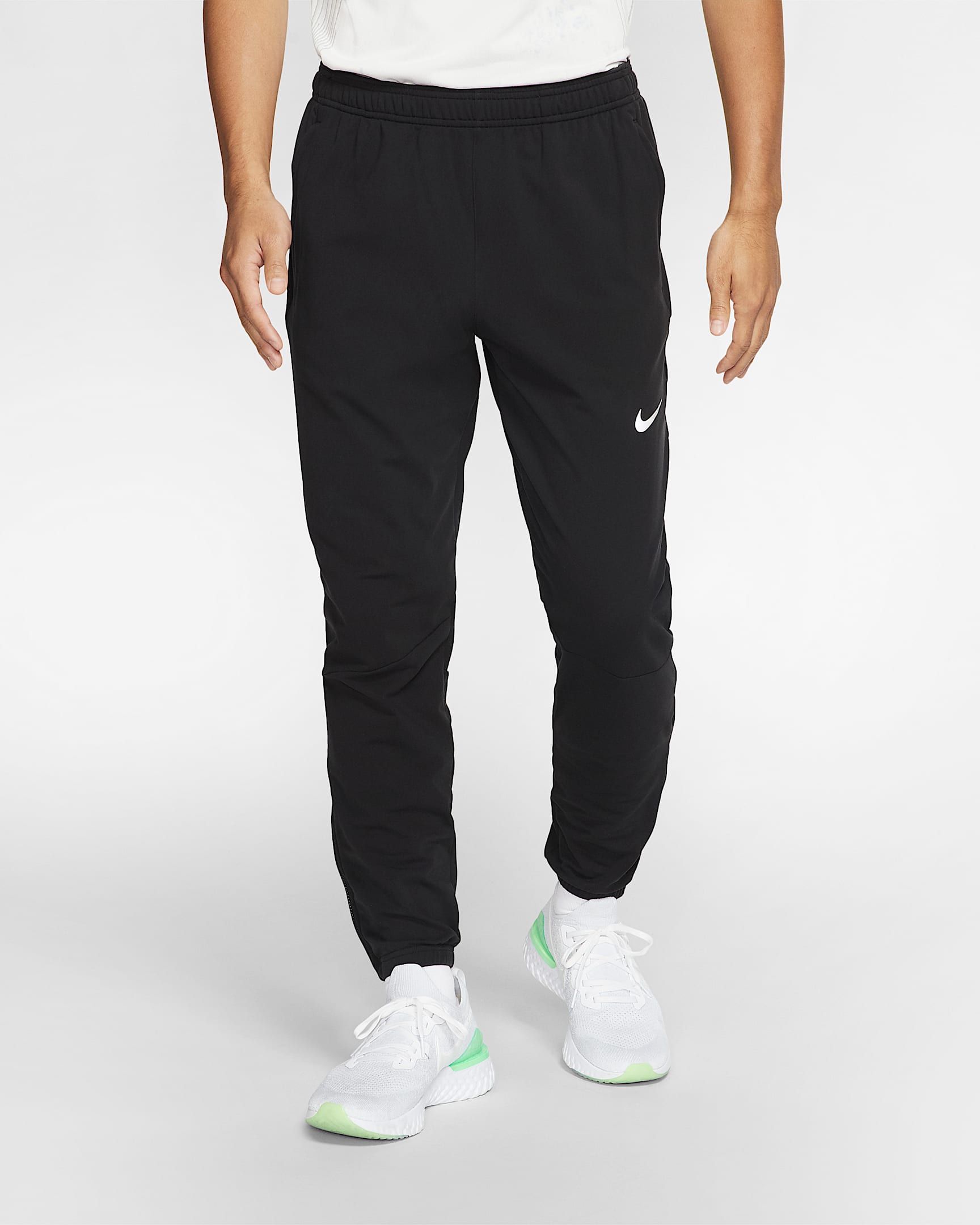 Nike Essential 男子跑步长裤 - 黑