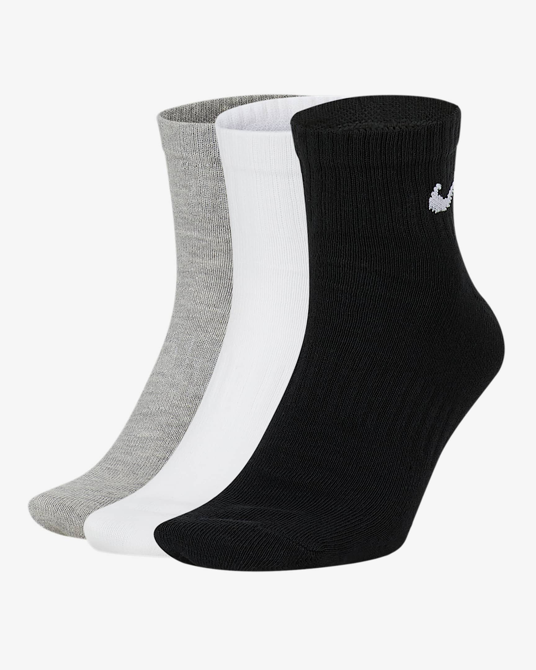 Nike Everyday Lightweight 速干训练短袜(3 双) - 多色
