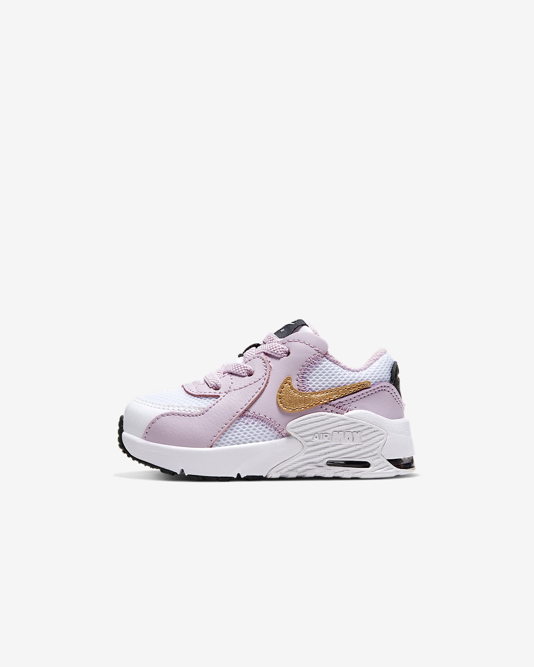Nike Air Max Excee (TD) 婴童运动童鞋 - 白色/淡粉紫/灰黑/金属色