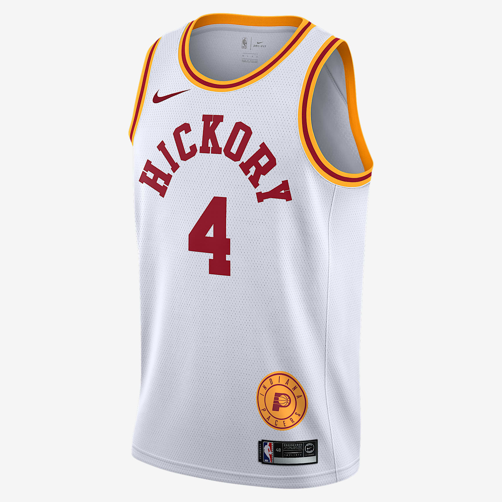 印第安纳步行者队 (Victor Oladipo) Classic Edition Swingman Jersey Nike NBA Jersey 男子球衣 - 白色