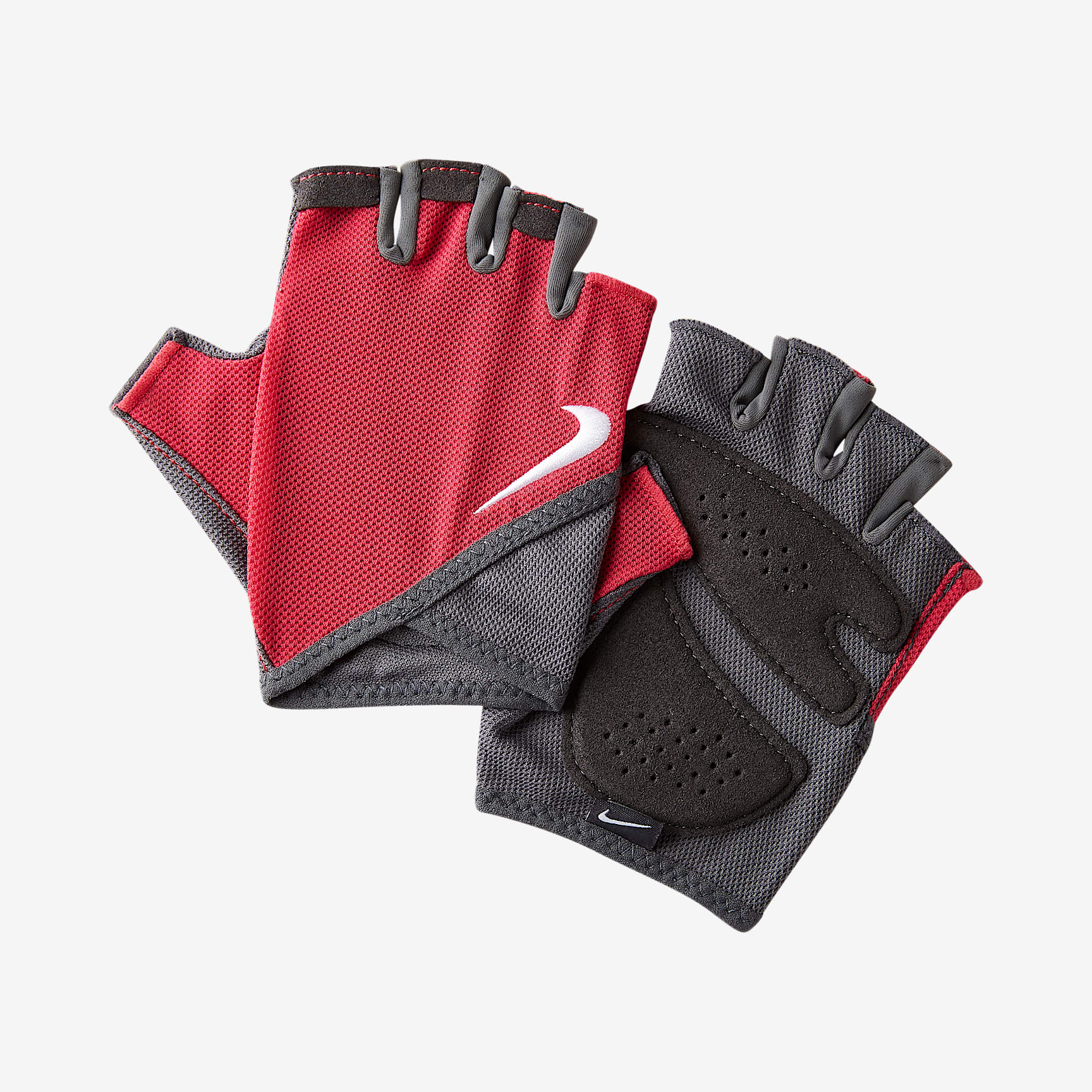 Nike Gym Essential 女子训练手套（1 副） - 暗灰/煤黑/白色