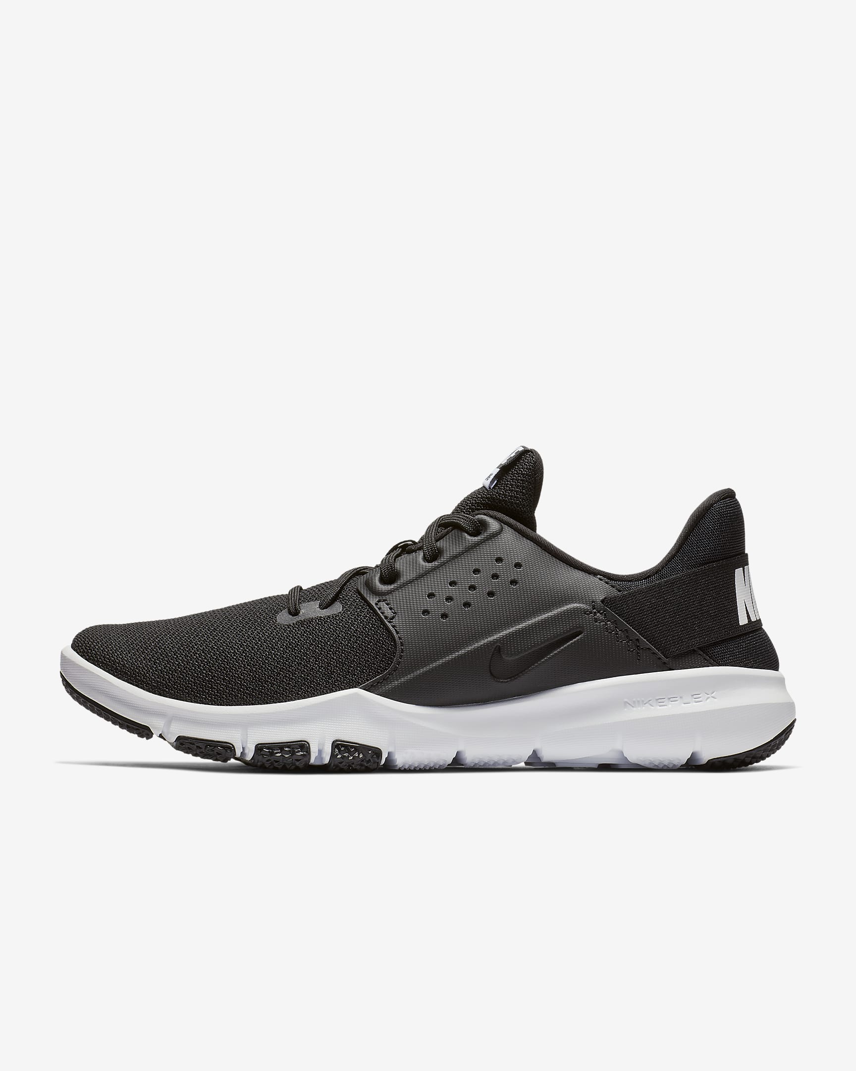 Nike Flex Control TR3 男子训练鞋 - 黑/白色/煤黑/黑