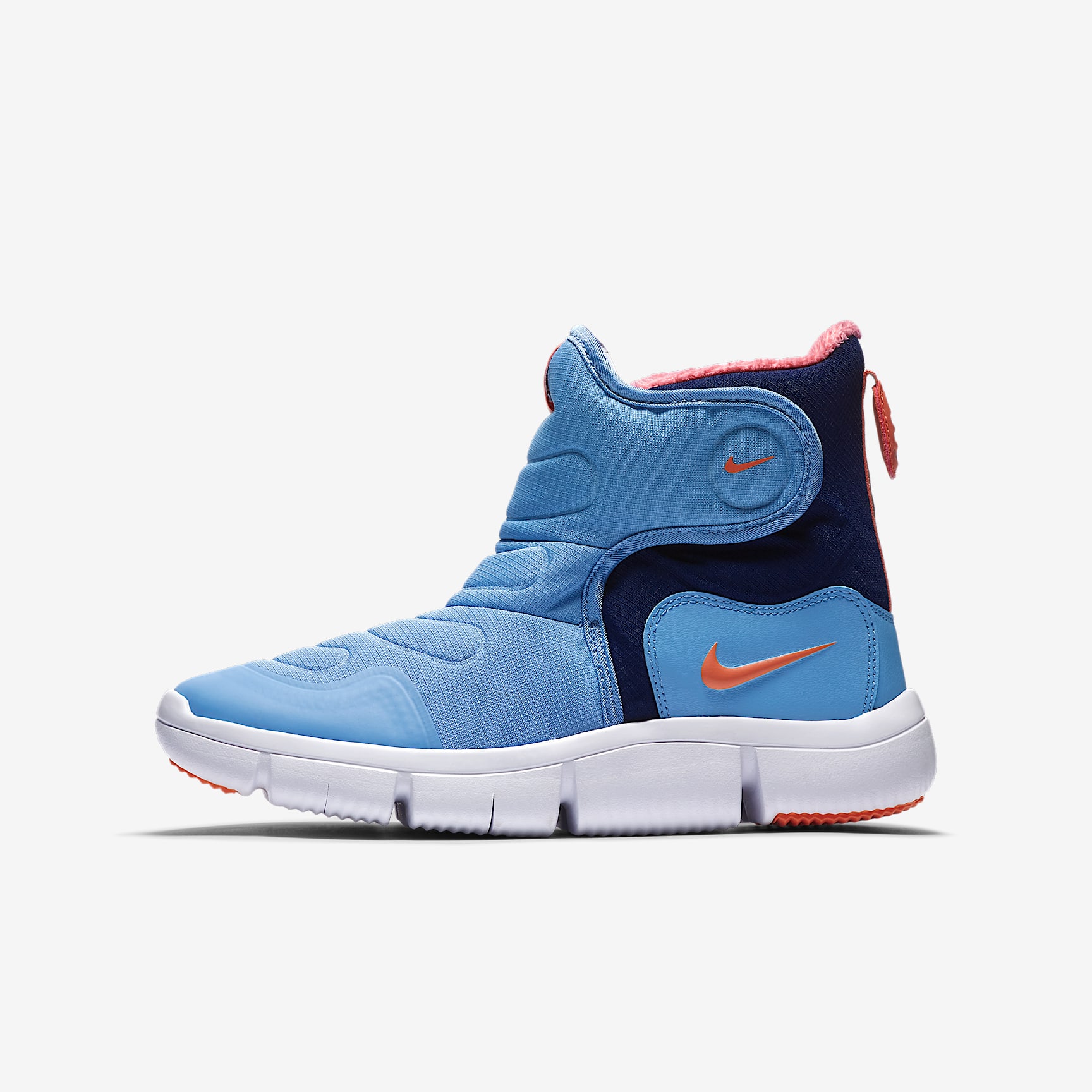 Nike Novice Boot (GS) 大童运动童鞋 - 浅蓝/空间蓝/白色/凝视粉