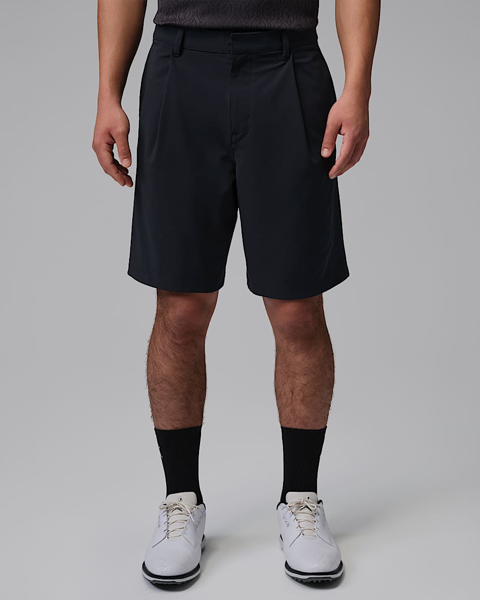 Jordan Sport 男子拒水高尔夫短裤 - 黑/黑