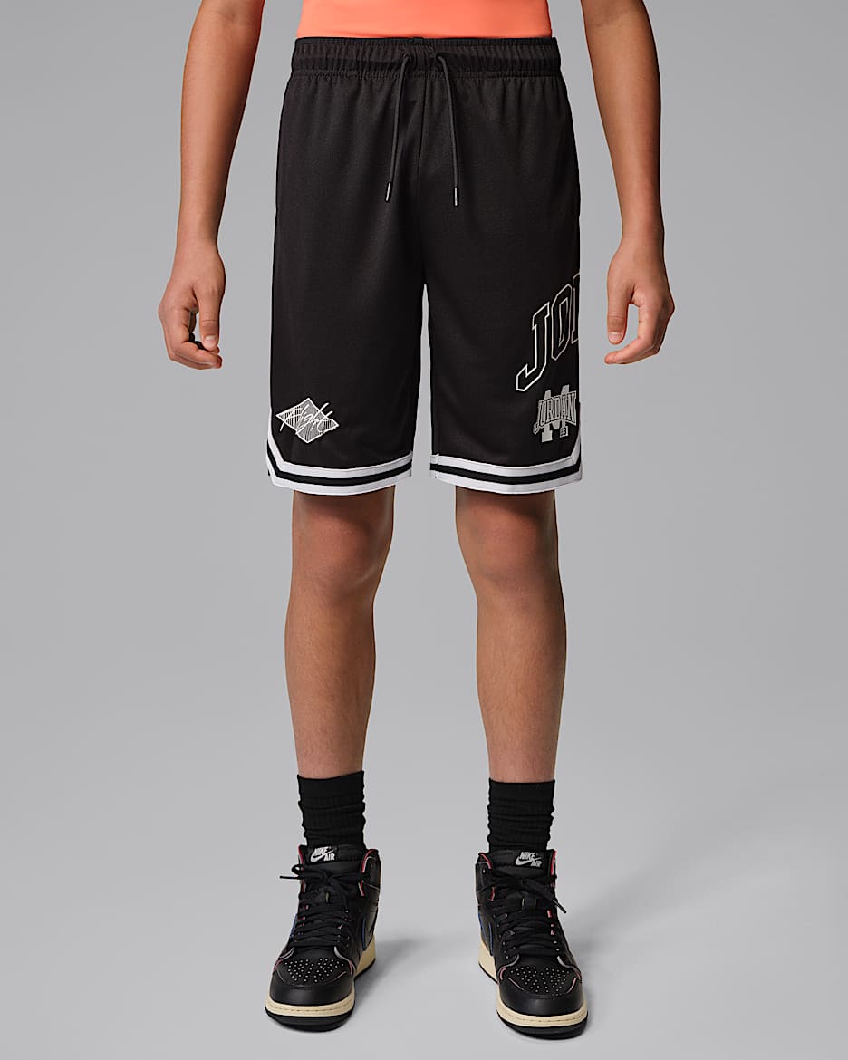 Jordan Dynasty 大童速干短裤 - 黑