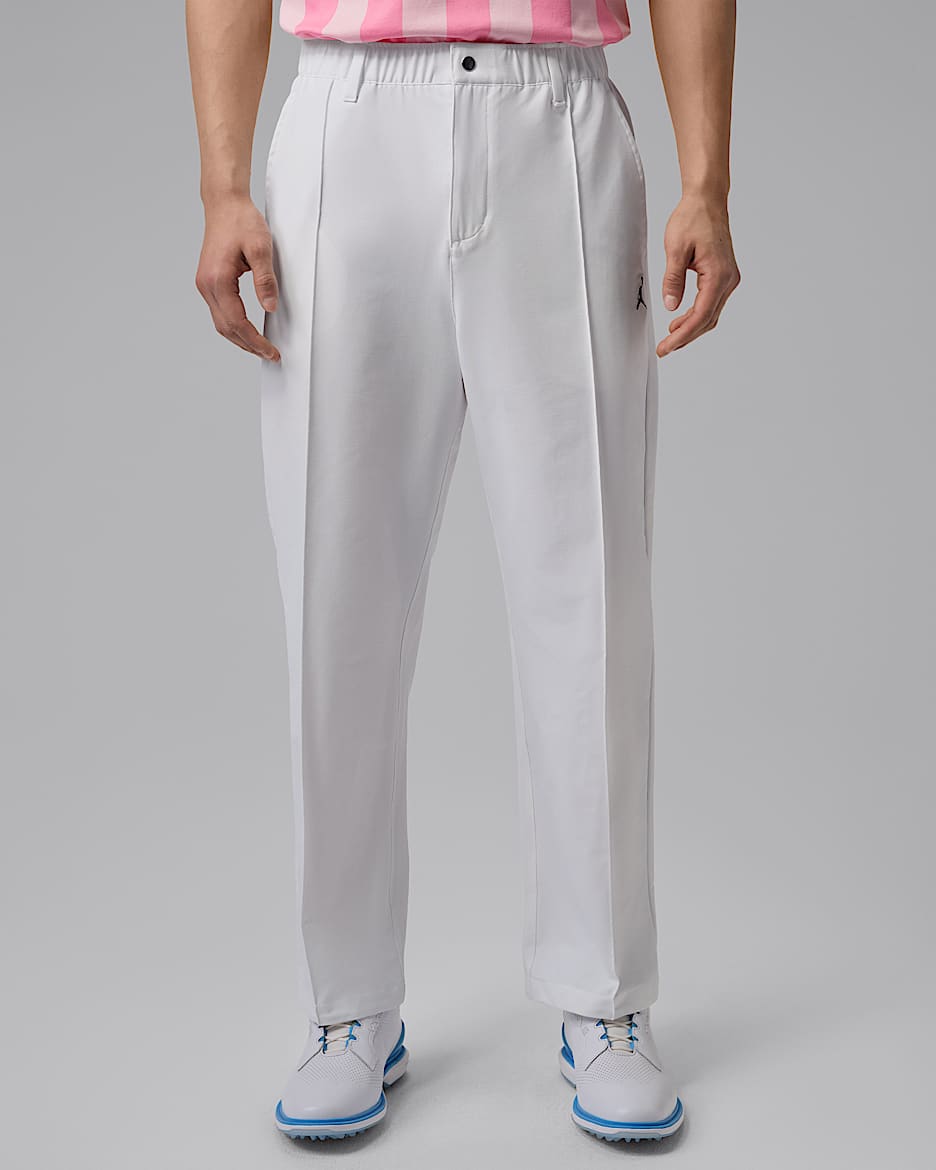 Jordan Sport 男子拒水高尔夫长裤 - 白色/黑