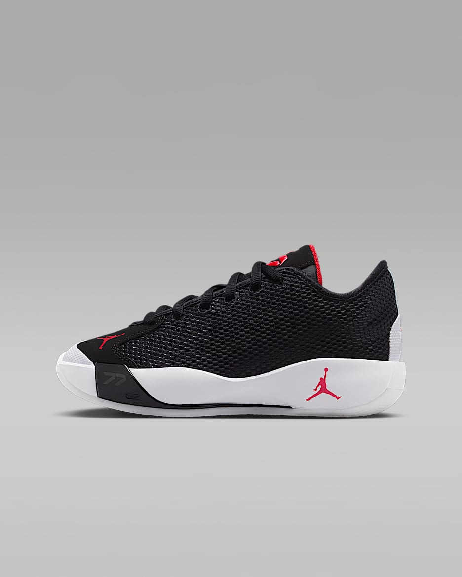 Luka 77 东契奇大童篮球鞋 - 黑/白色/大学红