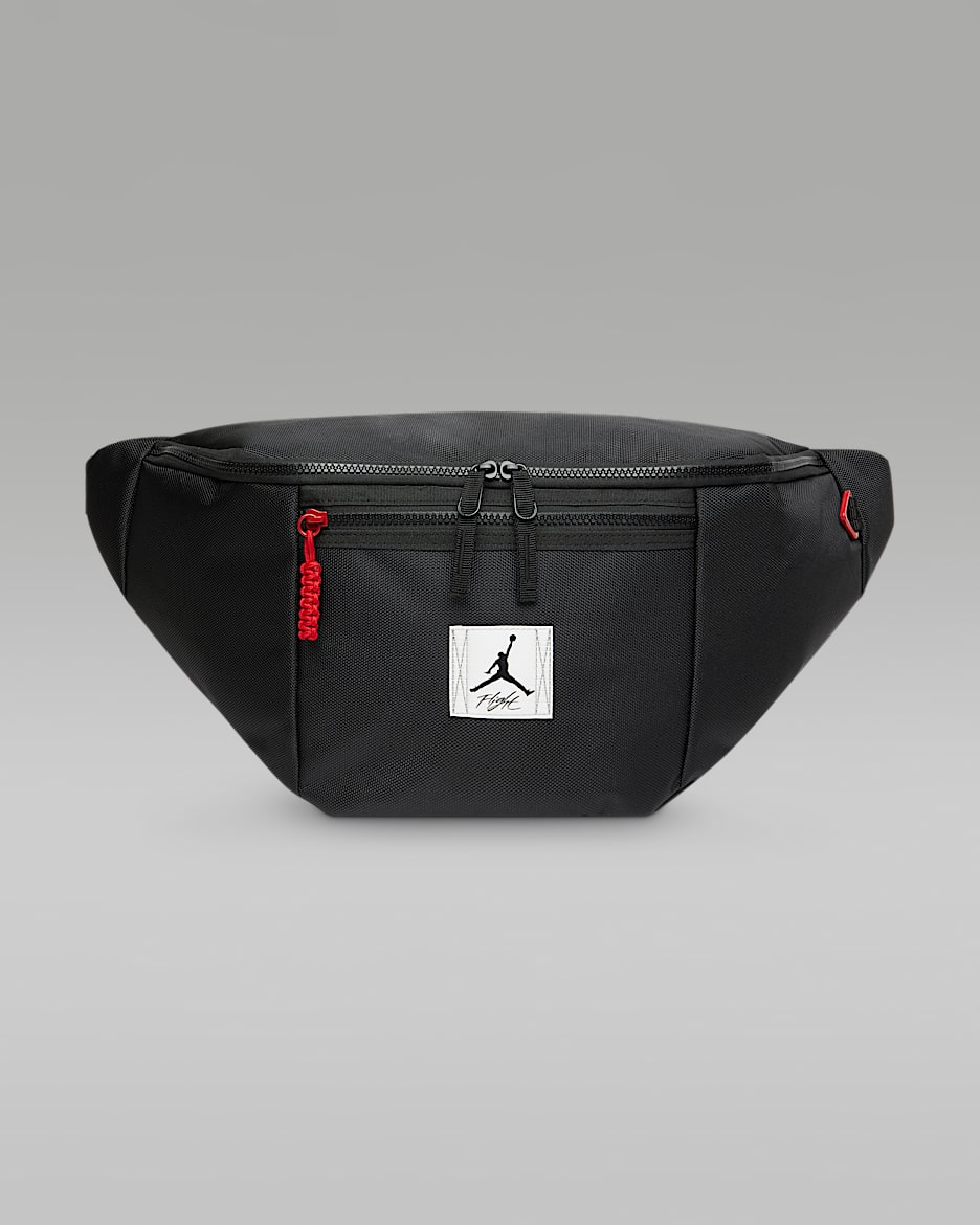 Jordan Flight 斜挎包 - 黑