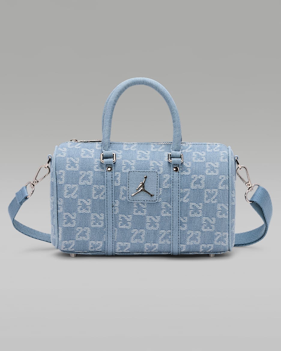 Jordan Monogram 牛仔布迷你斜挎包 - 牛仔蓝