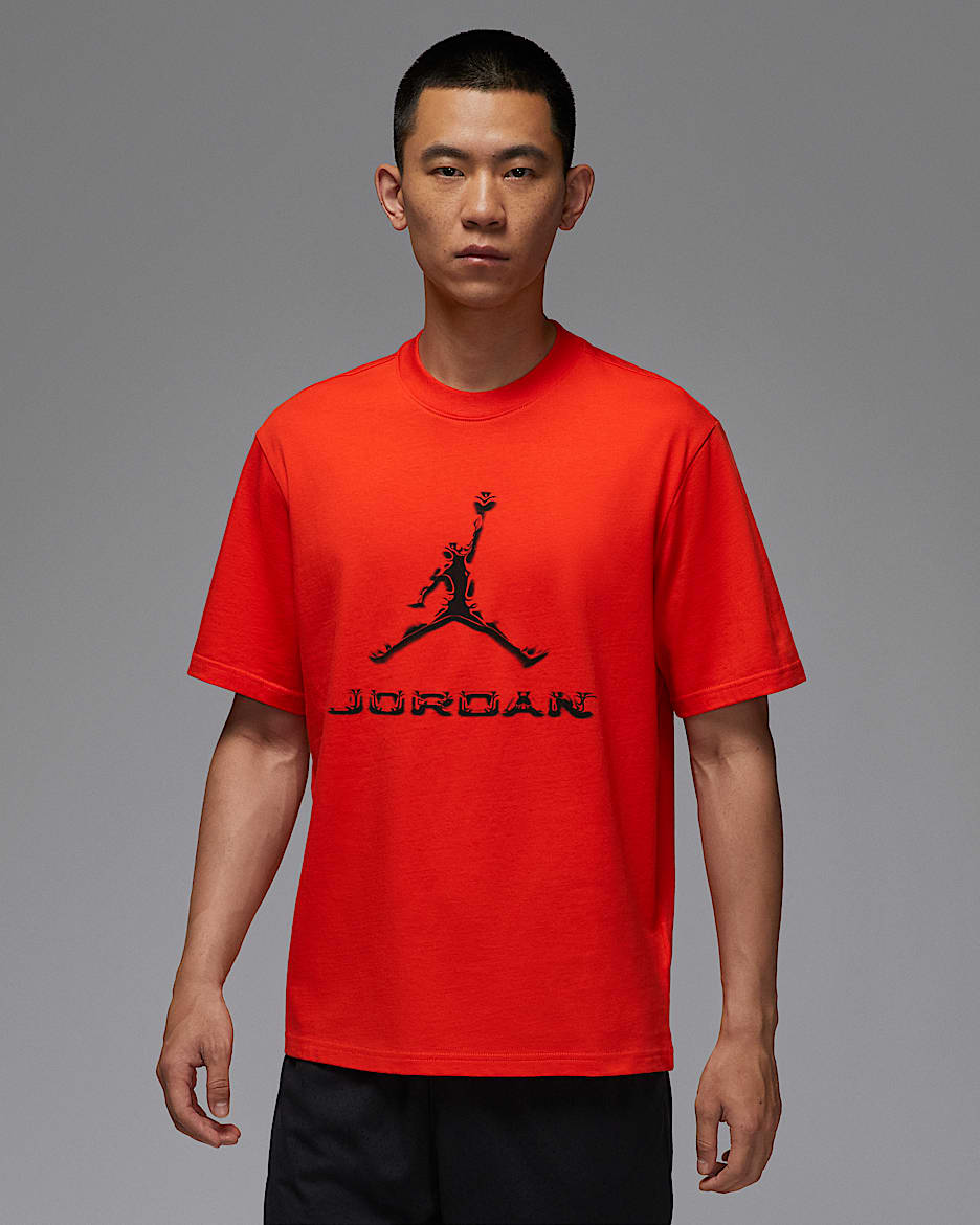 Jordan Sport Dri-FIT 男子速干T恤 - 队橙/黑