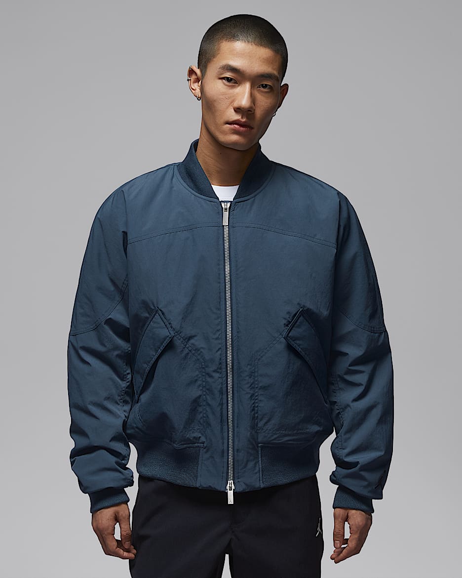 Jordan Flight Renegade 男子夹克 - 舰队蓝/浅蓝灰/黑