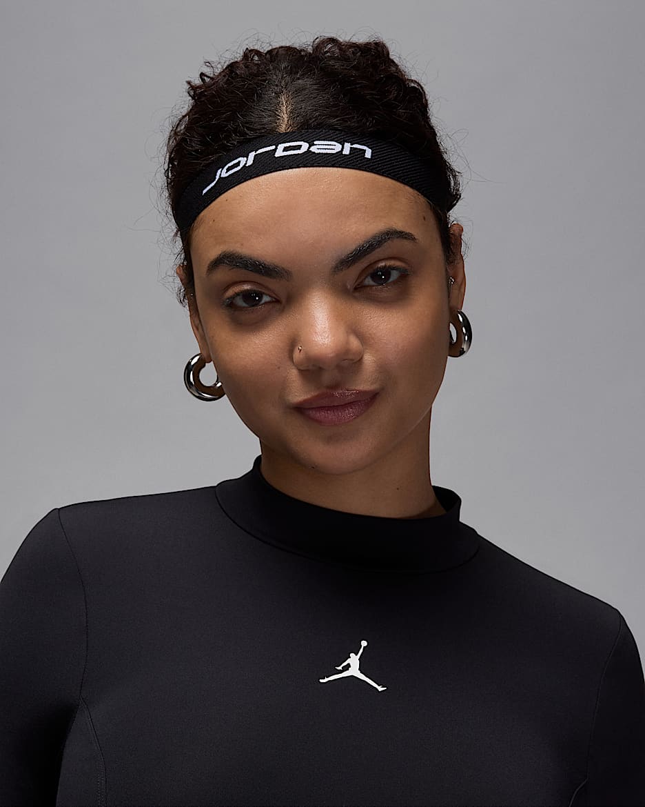 Jordan Sport 宽版头带（3 条） - 黑/白色/黑