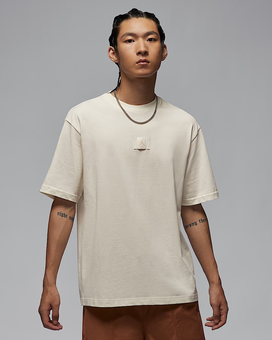 Jordan Flight Essentials 85 男子T恤 - 帆白