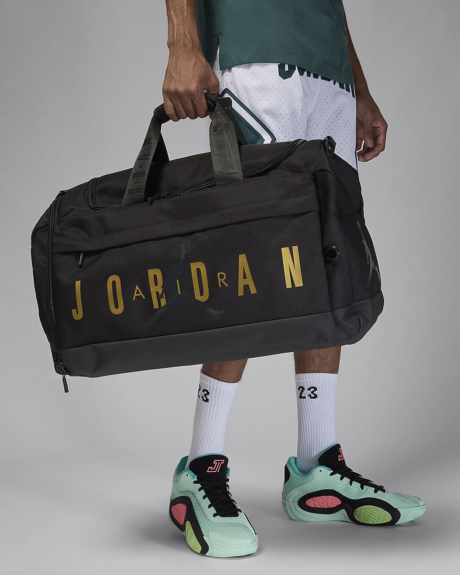 Jordan Velocity 行李包 - 黑/金