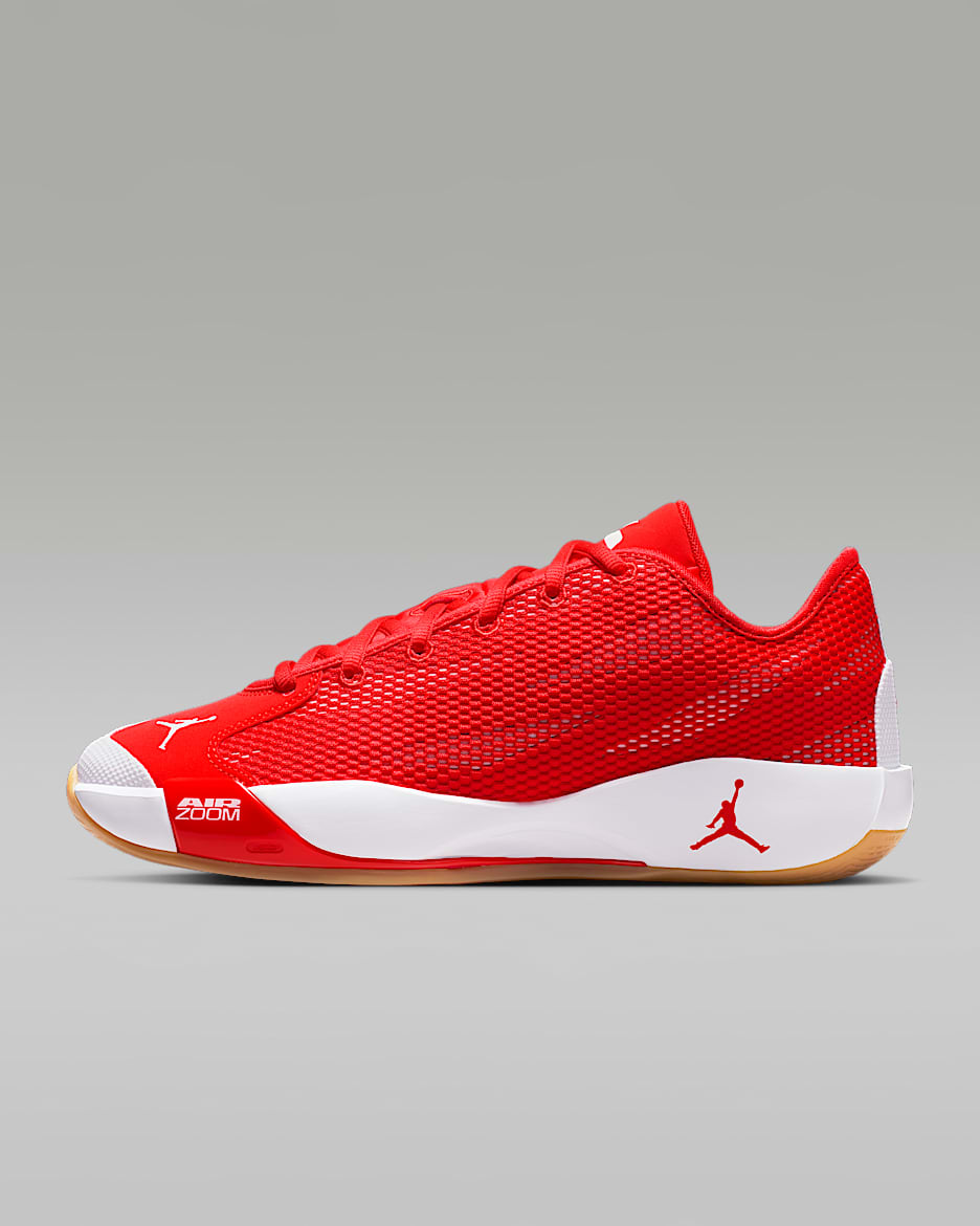 Luka 77 PF 东契奇男子篮球鞋 - 椒红/橡皮浅褐/白色