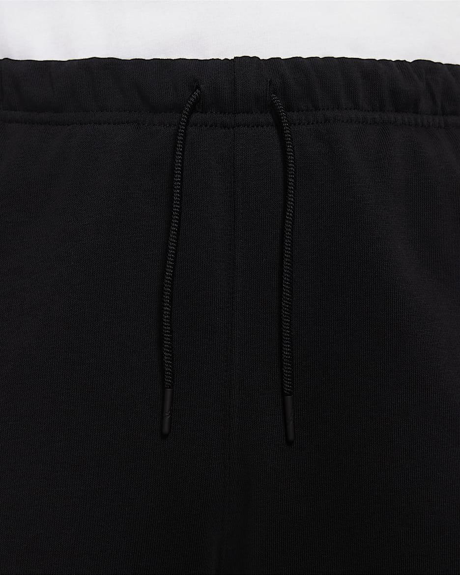 Jordan Jumpman Air 男子针织短裤 - 黑/黑/白色