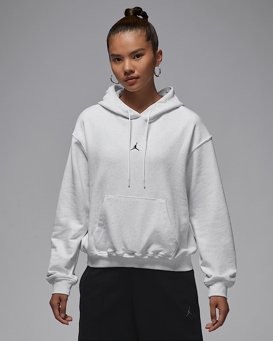 Jordan Sport Crossover Dri-FIT 女子速干针织连帽衫 - 调色桦树色/黑