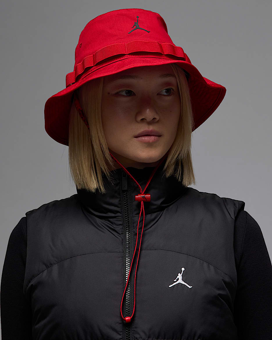 Jordan Apex 渔夫运动帽 - 健身红/黑