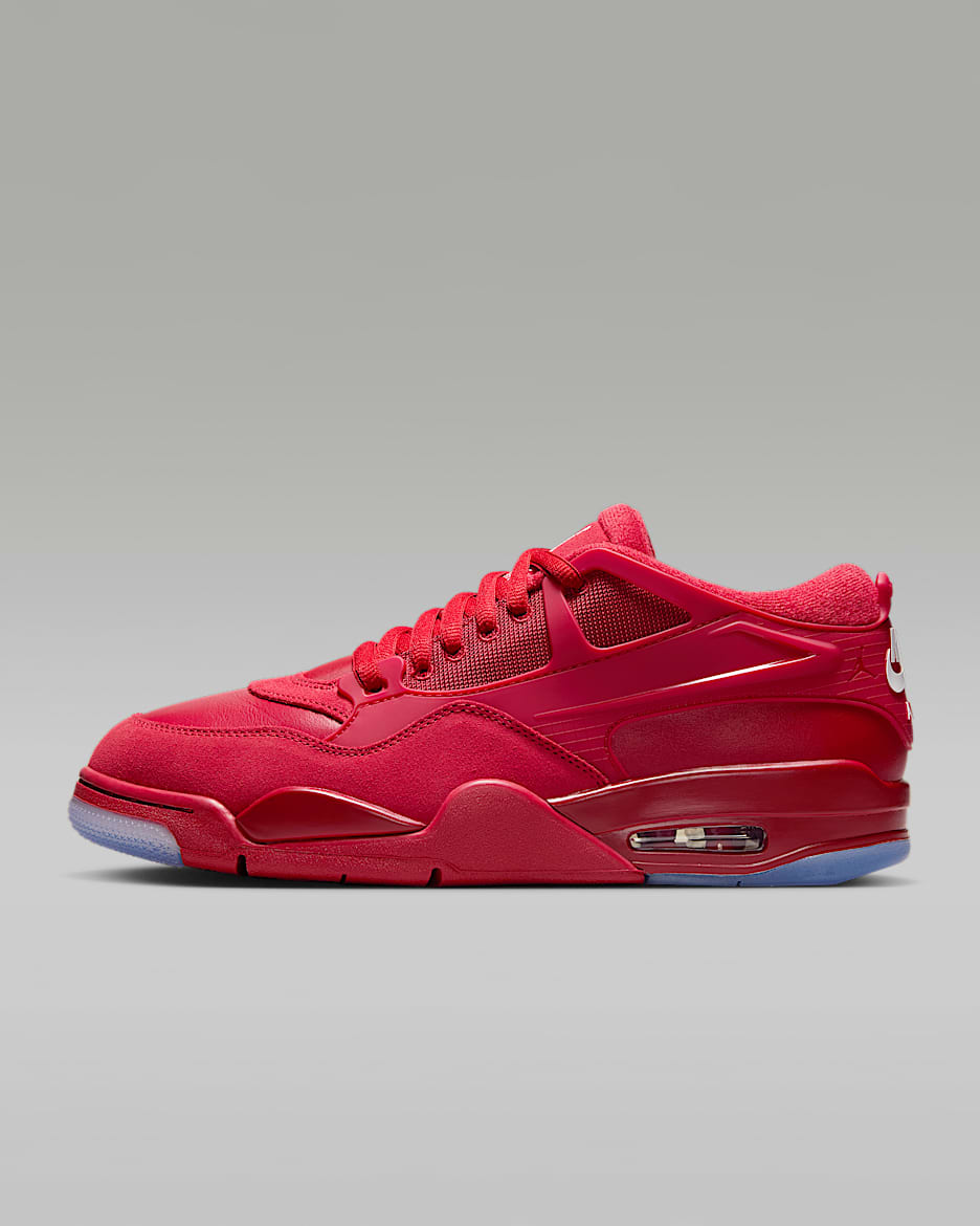 Air Jordan 4 RM 男子运动鞋骑士鞋 - 校园红/紫蓝/黑/白色