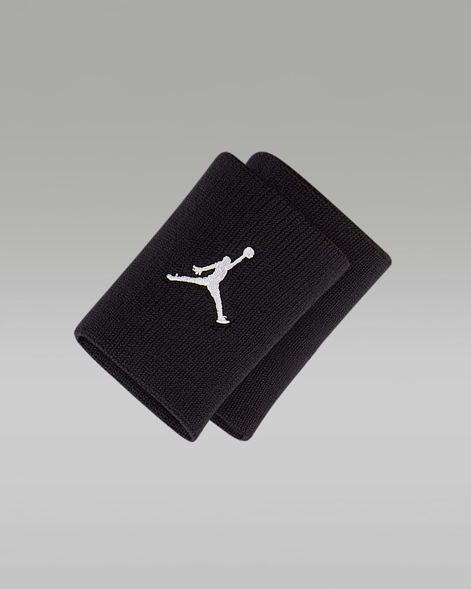 Jordan Jumpman 护腕（1 对） - 黑/白色